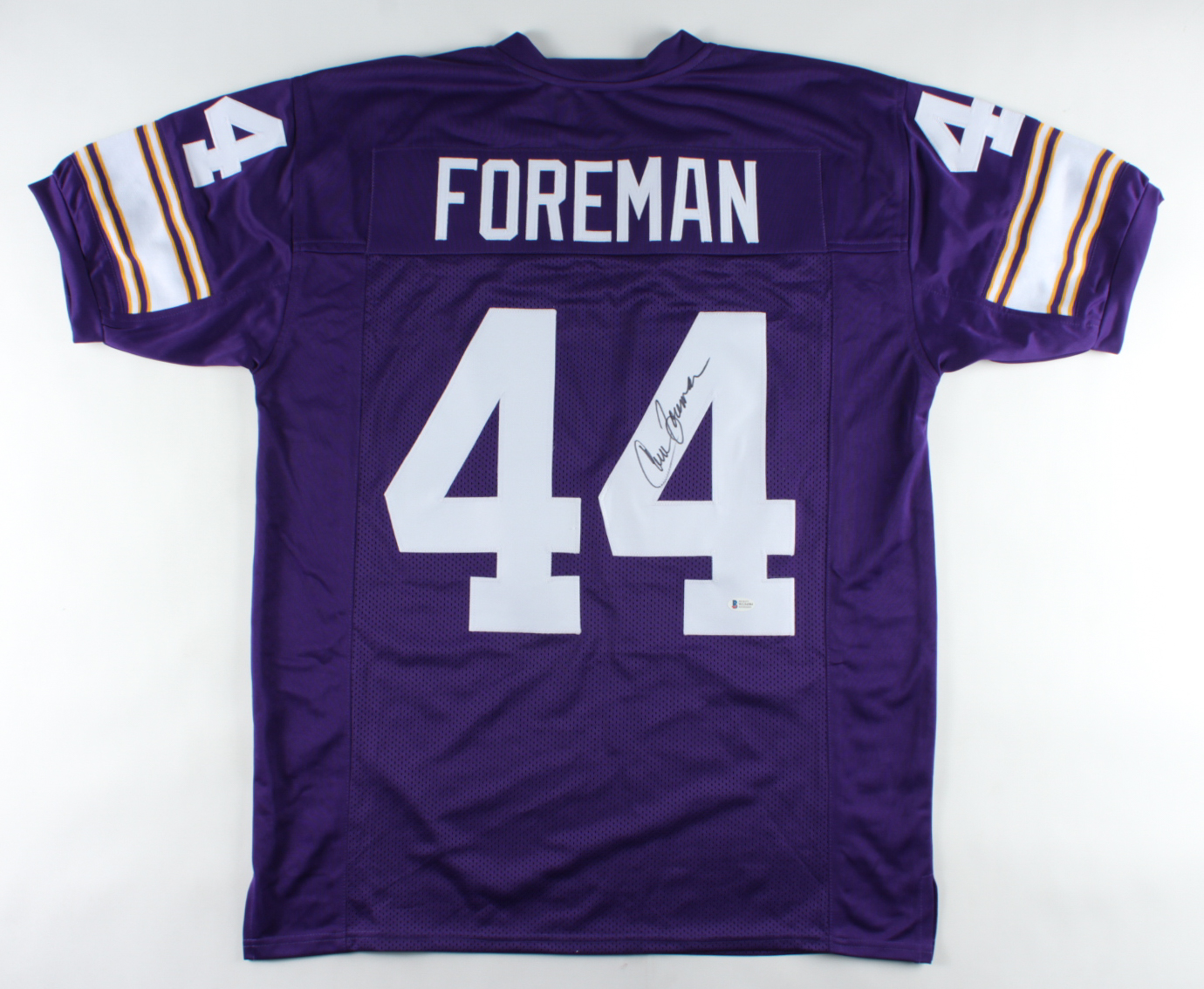 Chuck Foreman Signed Jersey (Beckett COA) at PristineAuction.com Chuck Foreman Signed Jersey (Beckett COA) at PristineAuction.com