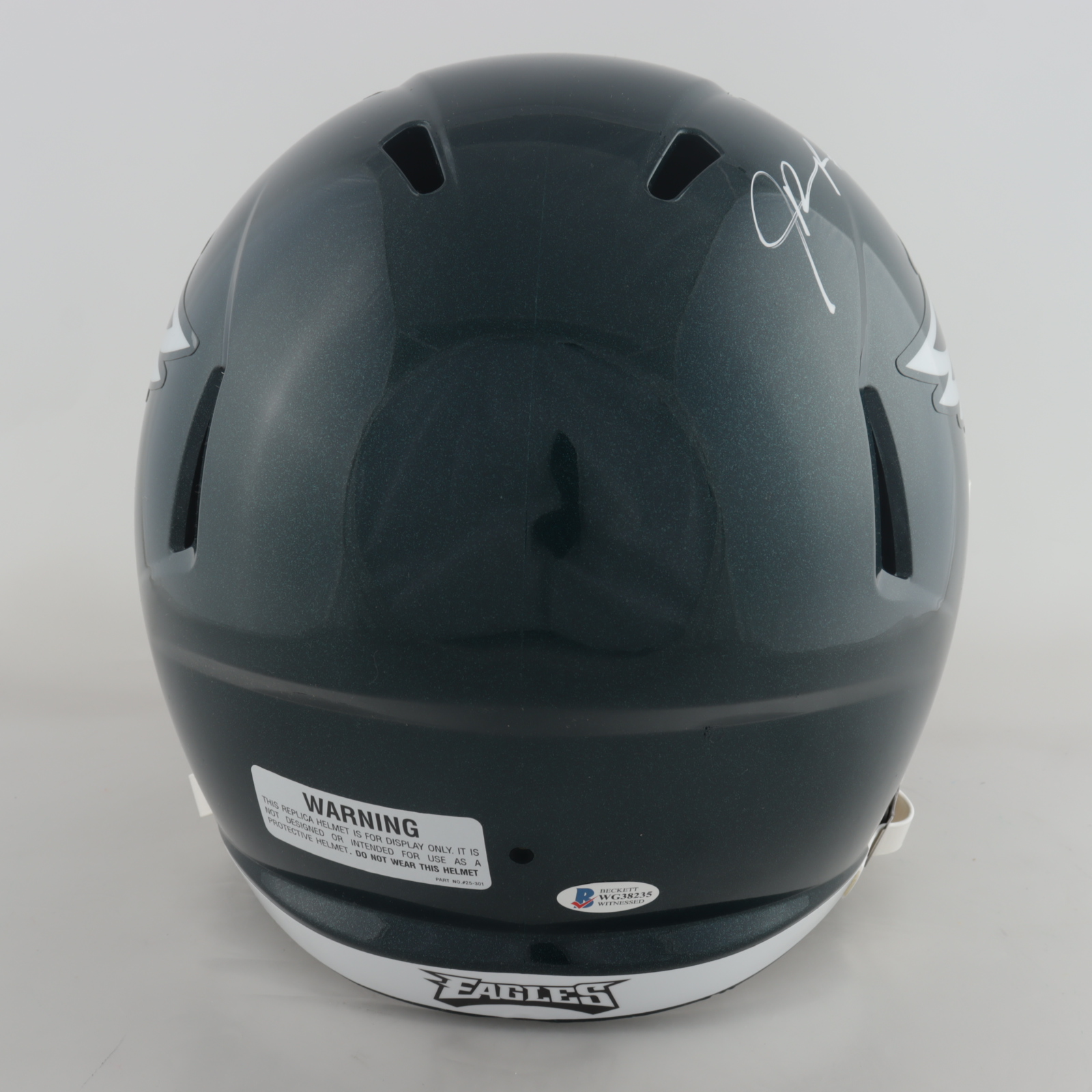 Jalen Reagor Signed Eagles Full-Size Speed Helmet (Beckett COA) at PristineAuction.com Jalen Reagor Signed Eagles Full-Size Speed Helmet (Beckett COA) at PristineAuction.com