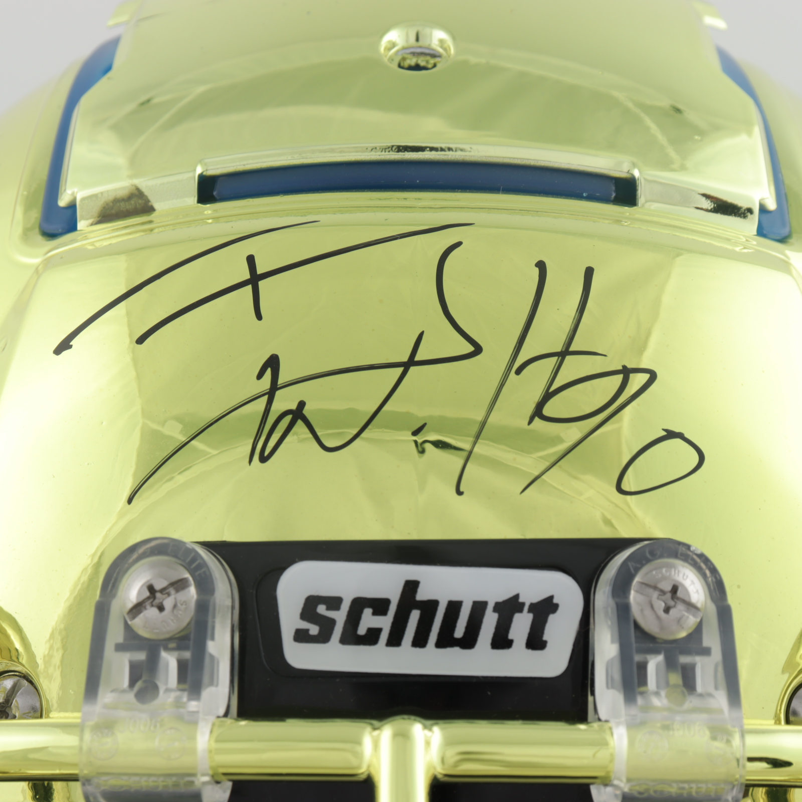 T. J. Watt Signed Full-Size Authentic On-Field Hydro-Dipped F7 Helmet (Beckett COA) at PristineAuction.com T. J. Watt Signed Full-Size Authentic On-Field Hydro-Dipped F7 Helmet (Beckett COA) at PristineAuction.com