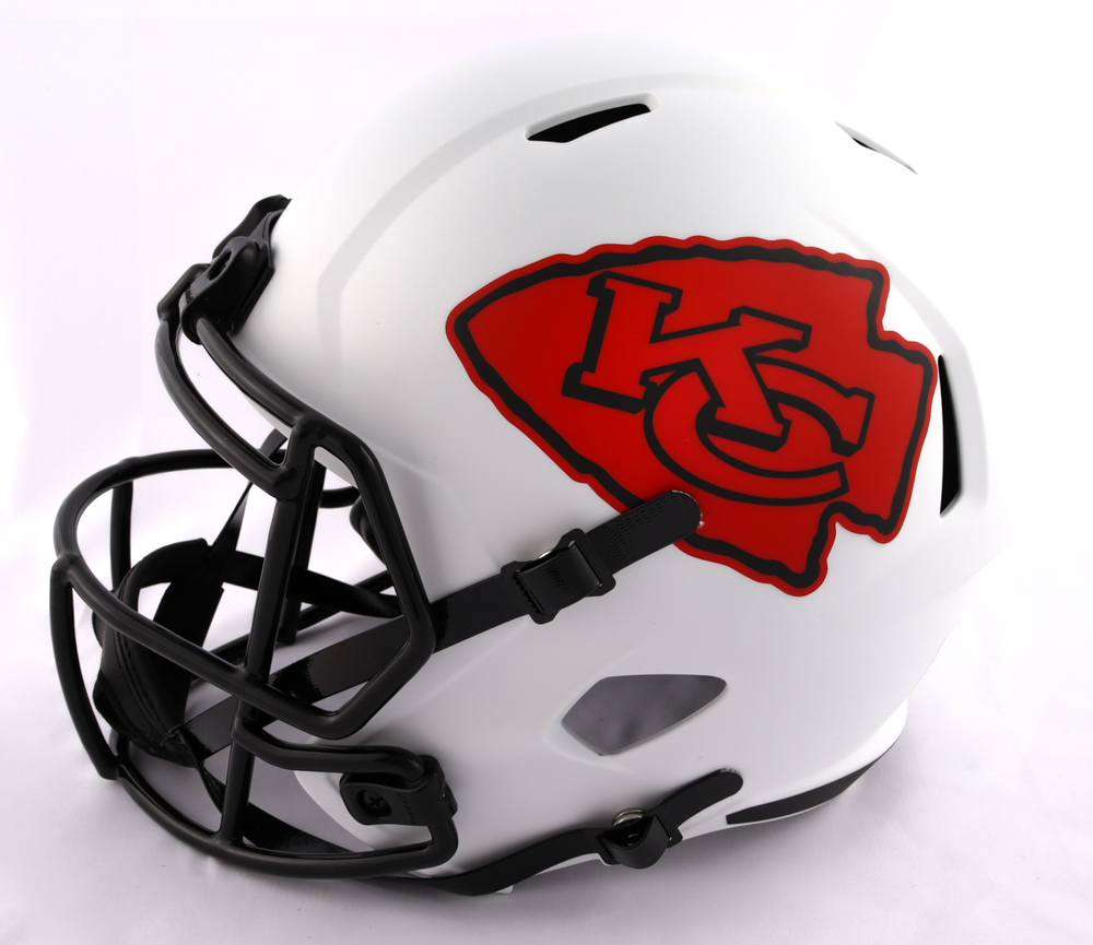 Patrick Mahomes Signed Chiefs Full-Size Lunar Eclipse Alternate Speed Helmet (Beckett COA) at PristineAuction.com Patrick Mahomes Signed Chiefs Full-Size Lunar Eclipse Alternate Speed Helmet (Beckett COA) at PristineAuction.com