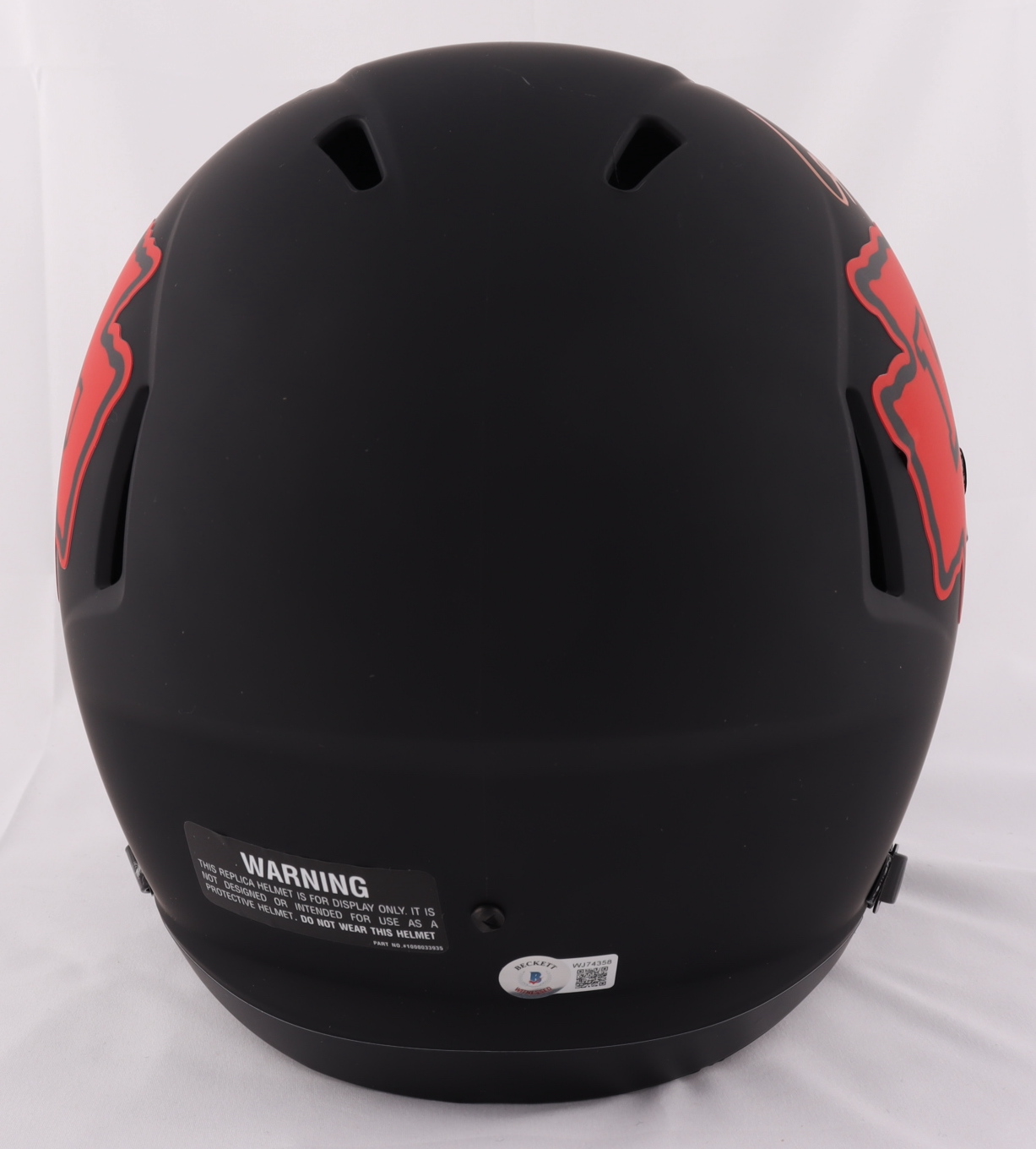 Clyde Edwards-Helaire Signed Chiefs Full-Size Eclipse Alternate Speed Helmet (Beckett) at PristineAuction.com Clyde Edwards-Helaire Signed Chiefs Full-Size Eclipse Alternate Speed Helmet (Beckett) at PristineAuction.com