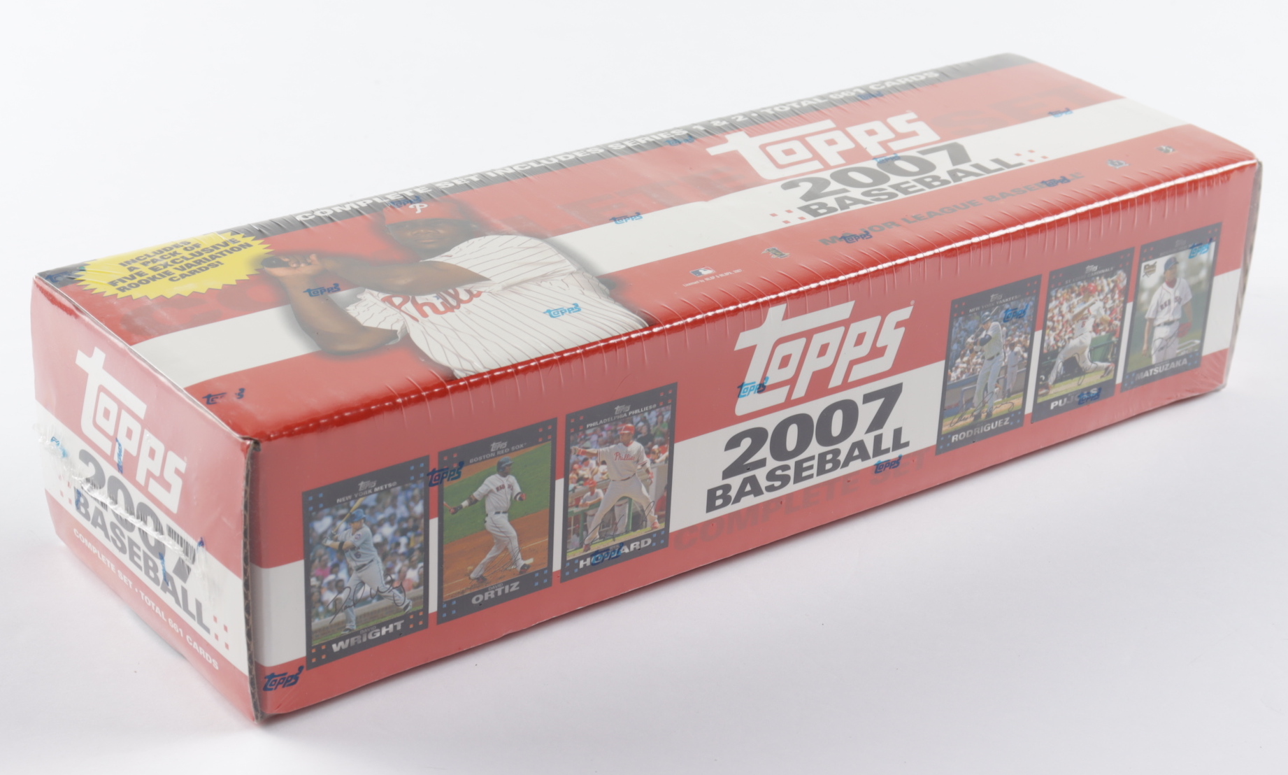 2007 Topps Series 1 & 2 Complete Set of (661) Baseball Cards | Pristine ...