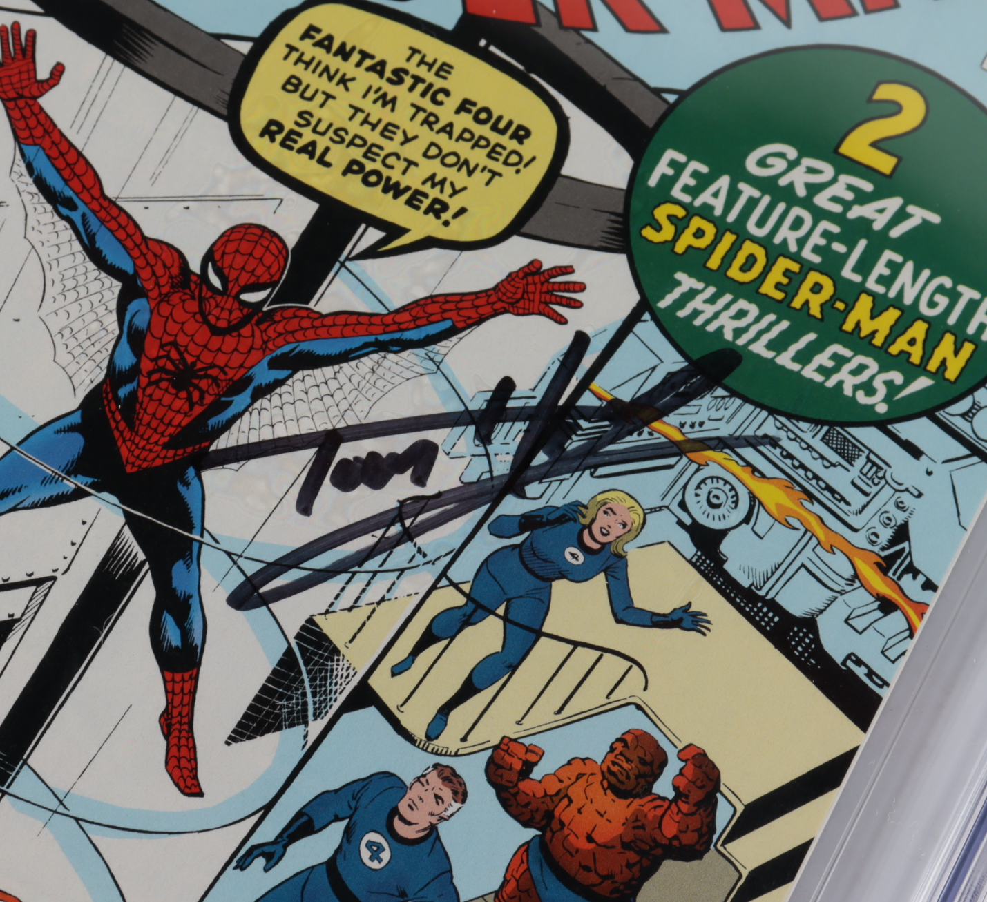 Tom Holland Signed 2017 "True Believers: The Amazing Spider-Man" Issue #1 Marvel Comic Book (CGC 9.8) at PristineAuction.com Tom Holland Signed 2017 "True Believers: The Amazing Spider-Man" Issue #1 Marvel Comic Book (CGC 9.8) at PristineAuction.com