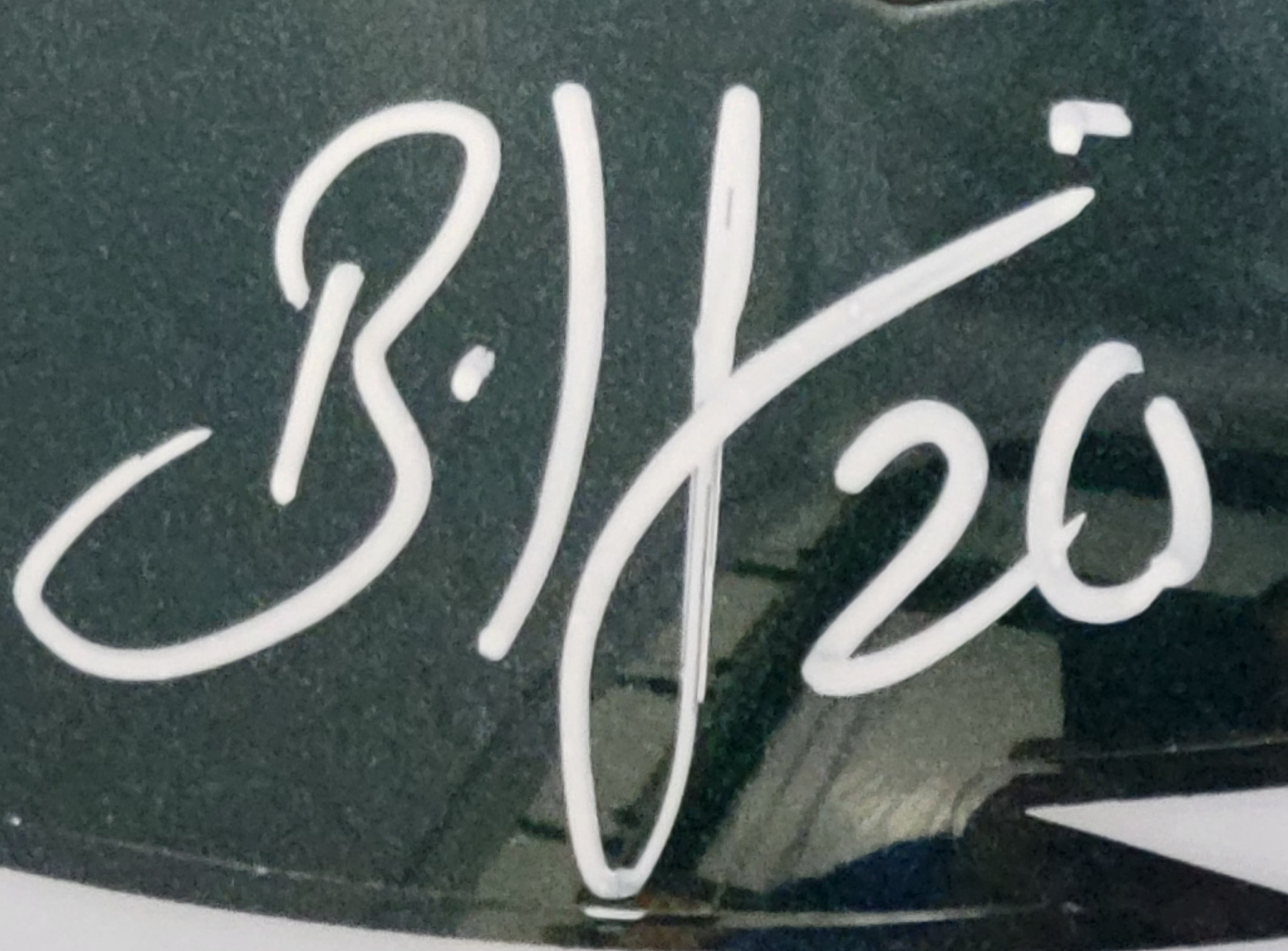 Brian Dawkins Signed Eagles Full-Size Authentic On-Field SpeedFlex Helmet (Beckett Hologram) at PristineAuction.com Brian Dawkins Signed Eagles Full-Size Authentic On-Field SpeedFlex Helmet (Beckett Hologram) at PristineAuction.com