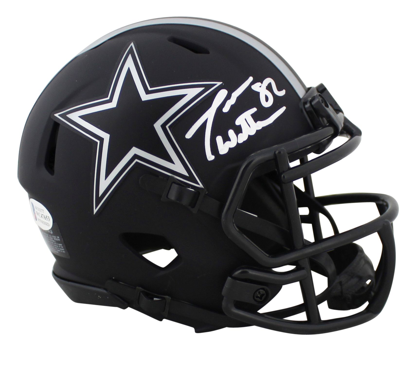 Jason Witten Signed Cowboys Eclipse Alternate Speed Mini Helmet (Beckett COA & Witten Hologram) at PristineAuction.com Jason Witten Signed Cowboys Eclipse Alternate Speed Mini Helmet (Beckett COA & Witten Hologram) at PristineAuction.com