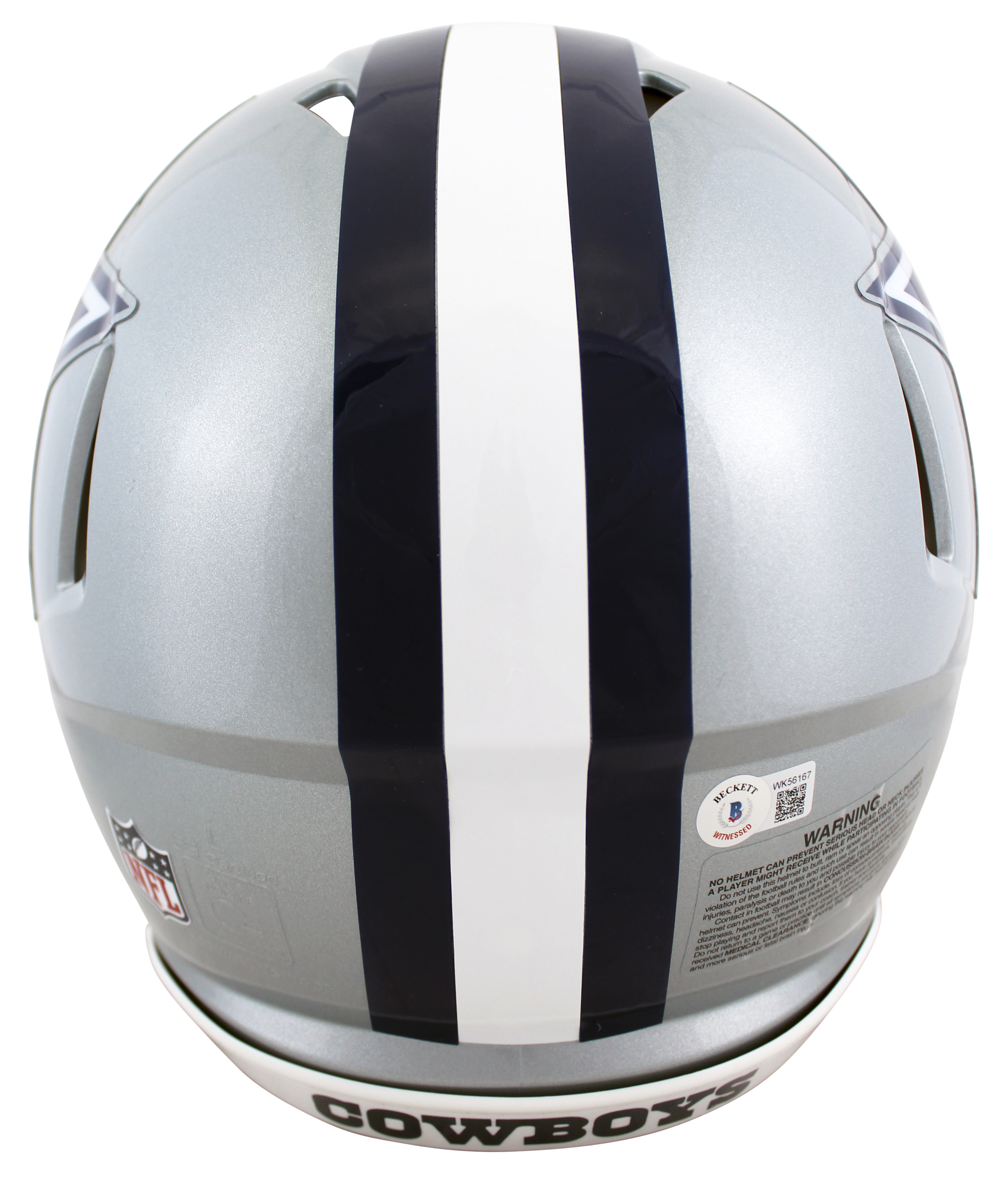 Dak Prescott Signed Cowboys Full-Size Authentic On-Field Speed Helmet (Beckett Hologram) at PristineAuction.com Dak Prescott Signed Cowboys Full-Size Authentic On-Field Speed Helmet (Beckett Hologram) at PristineAuction.com