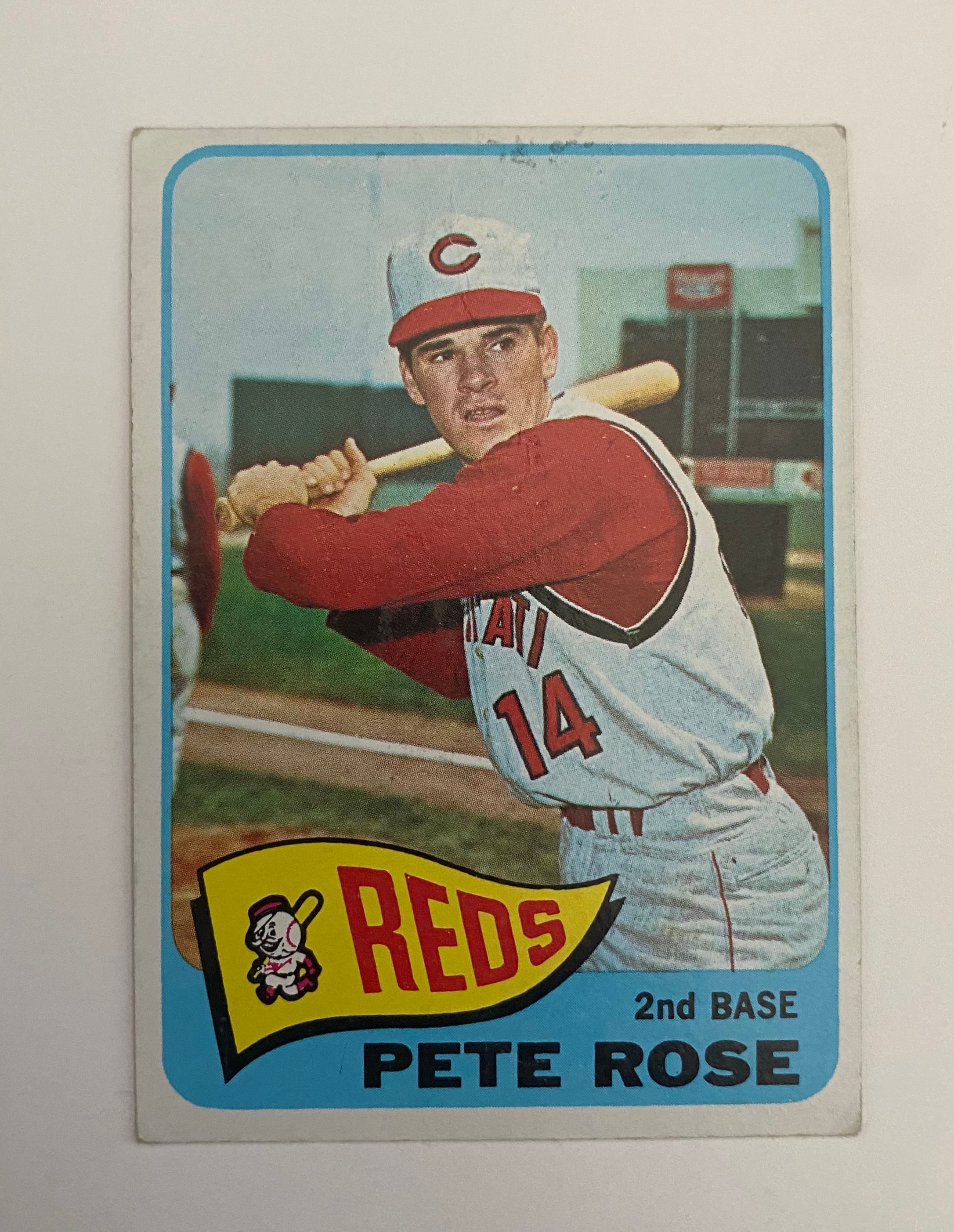 Pete Rose 1965 Topps #207 at PristineAuction.com Pete Rose 1965 Topps #207 at PristineAuction.com