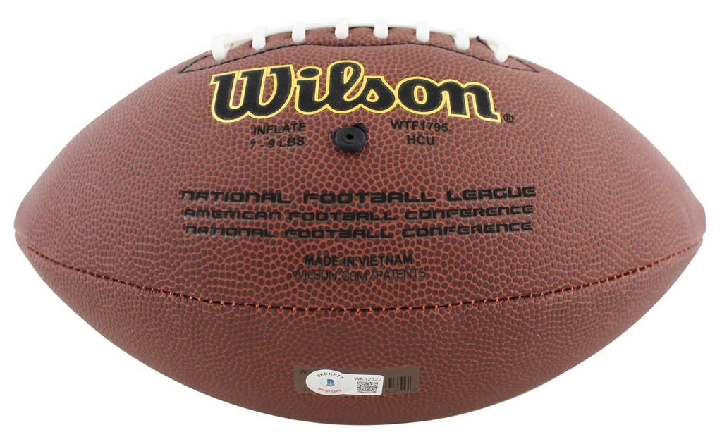 Jay Novacek Signed NFL Football (Beckett) at PristineAuction.com Jay Novacek Signed NFL Football (Beckett) at PristineAuction.com