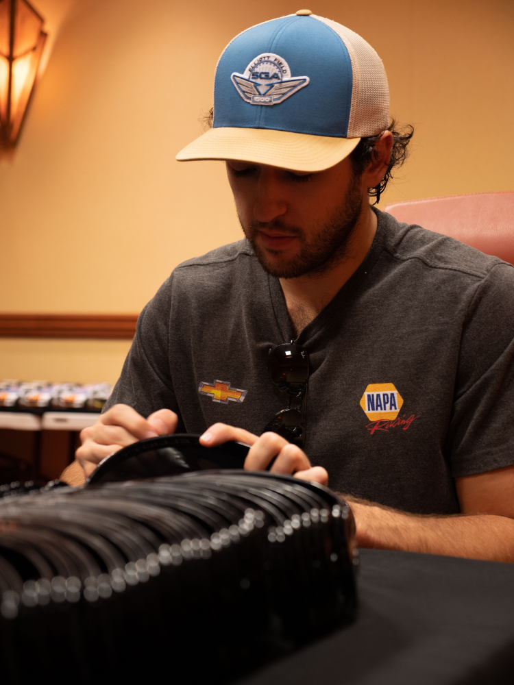 Chase Elliott Signed NASCAR NAPA 2020 Cup Series Champion Full-Size Helmet (Elliott COA & PA COA) at PristineAuction.com Chase Elliott Signed NASCAR NAPA 2020 Cup Series Champion Full-Size Helmet (Elliott COA & PA COA) at PristineAuction.com