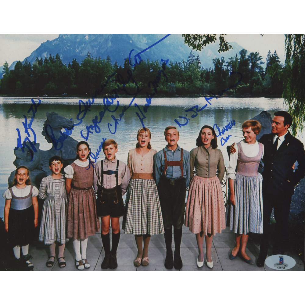 "The Sound of Music" 8x10 Photo Signed by (7) with Charmain Carr ...