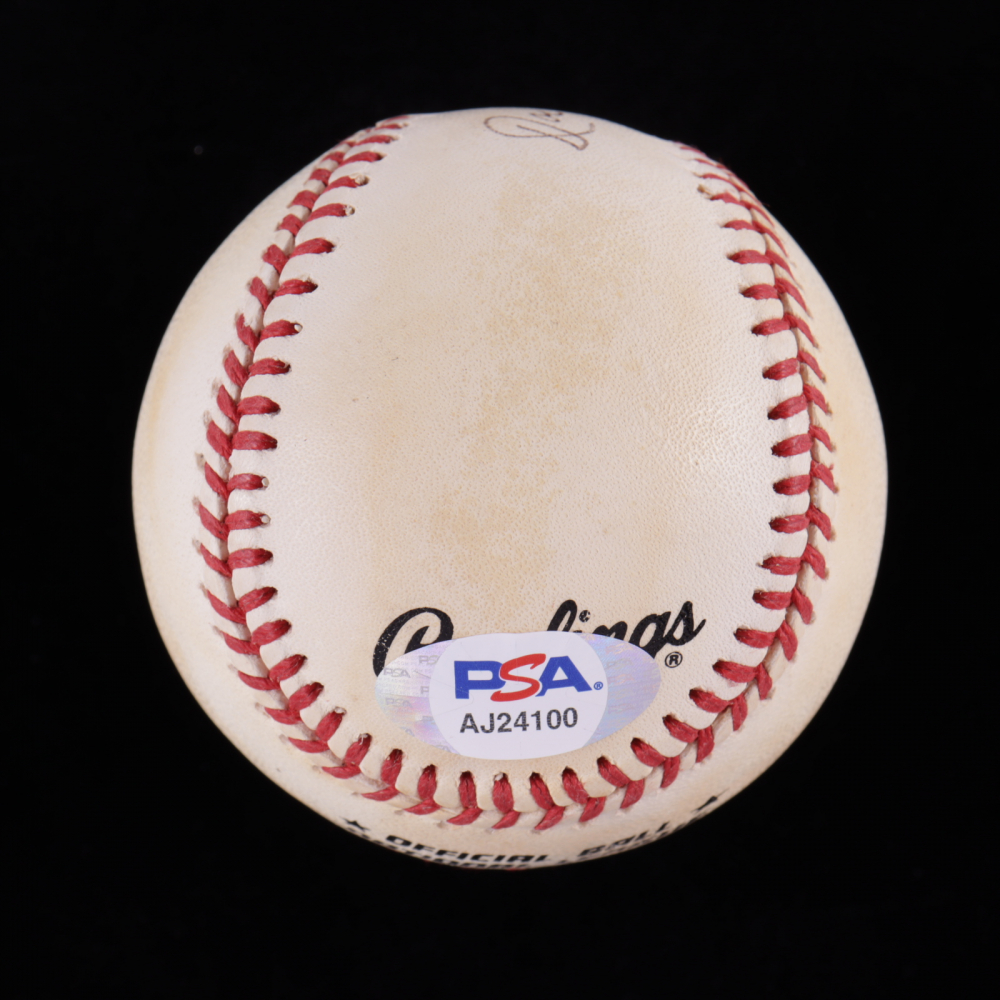 Joe Garagiola Signed ONL Baseball With Display Case PSA COA See Description Pristine Auction