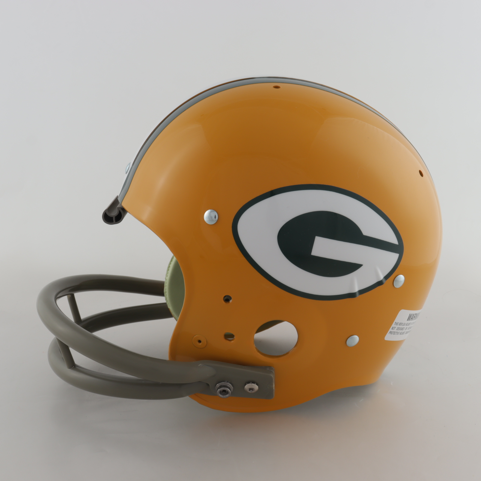 Jerry Kramer Signed Packers Full-Size Throwback Suspension Helmet Inscribed "S.B. I + II Champs" & "H.O.F. 2018" (Radtke COA) (See Description) at PristineAuction.com Jerry Kramer Signed Packers Full-Size Throwback Suspension Helmet Inscribed "S.B. I + II Champs" & "H.O.F. 2018" (Radtke COA) (See Description) at PristineAuction.com