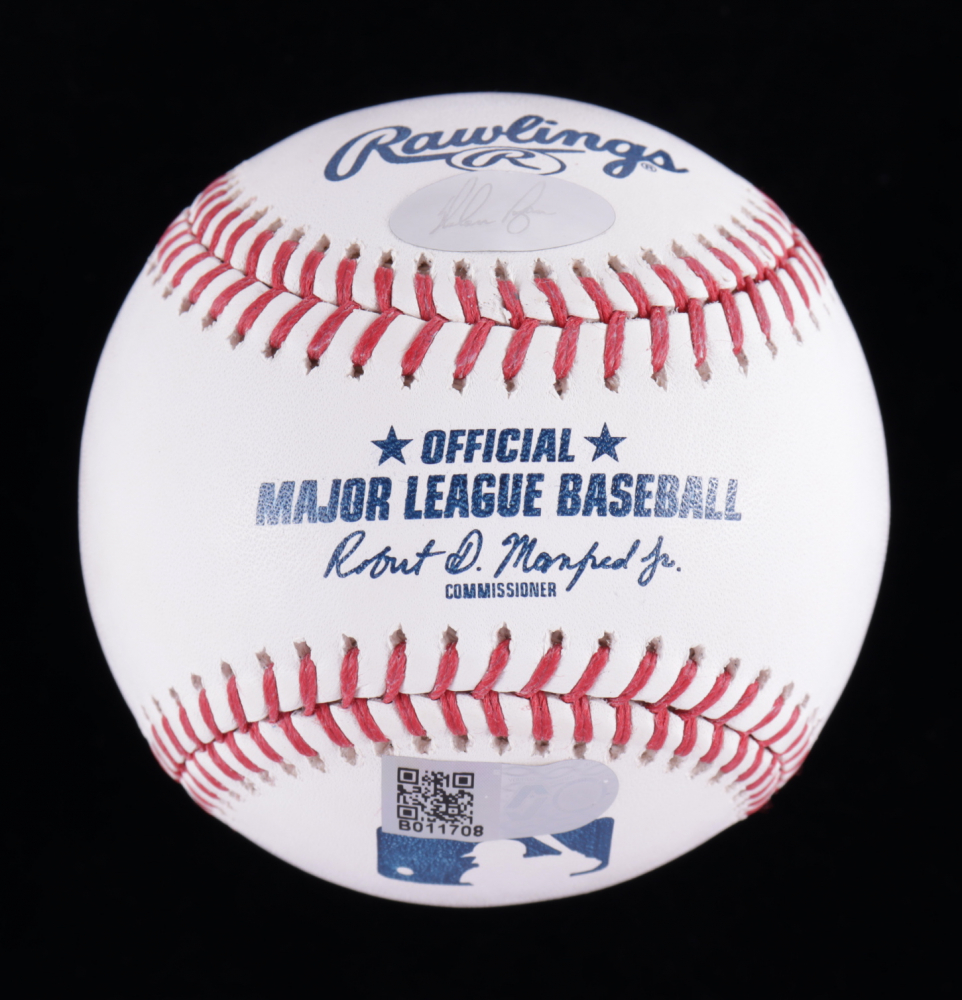 Nolan Ryan Signed OML Baseball AIV COA Ryan Hologram Pristine Auction