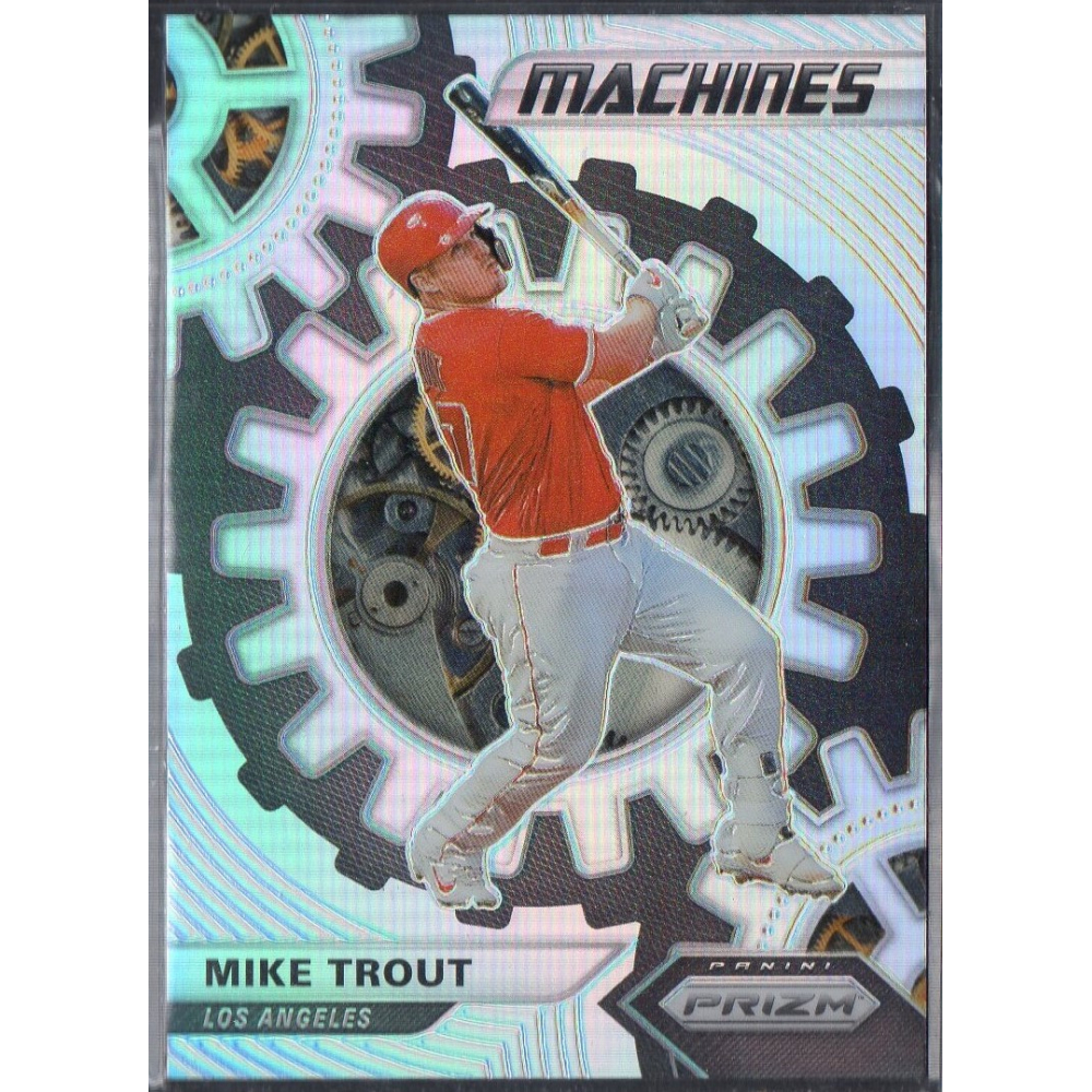 Mike Trout 2020 Panini Prizm Machines Silver Prizm #M4 | Pristine Auction