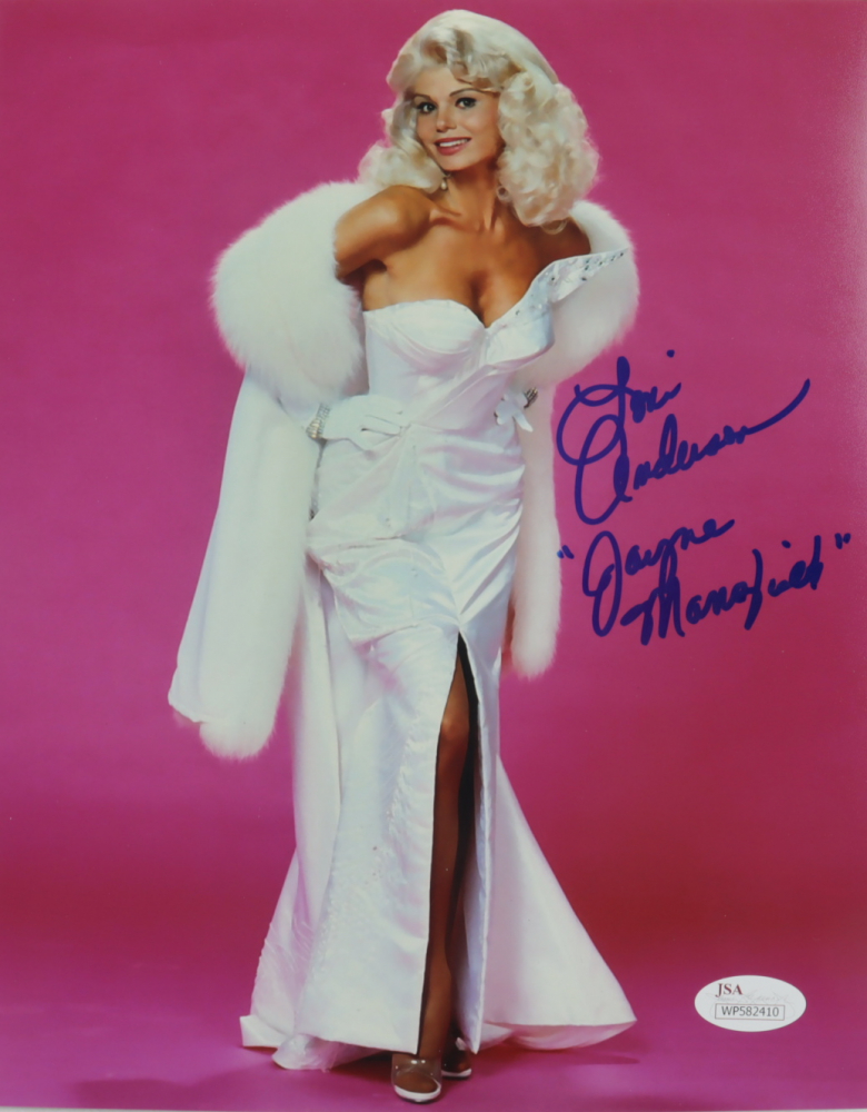 LONI ANDERSON Signed photo COA hologram