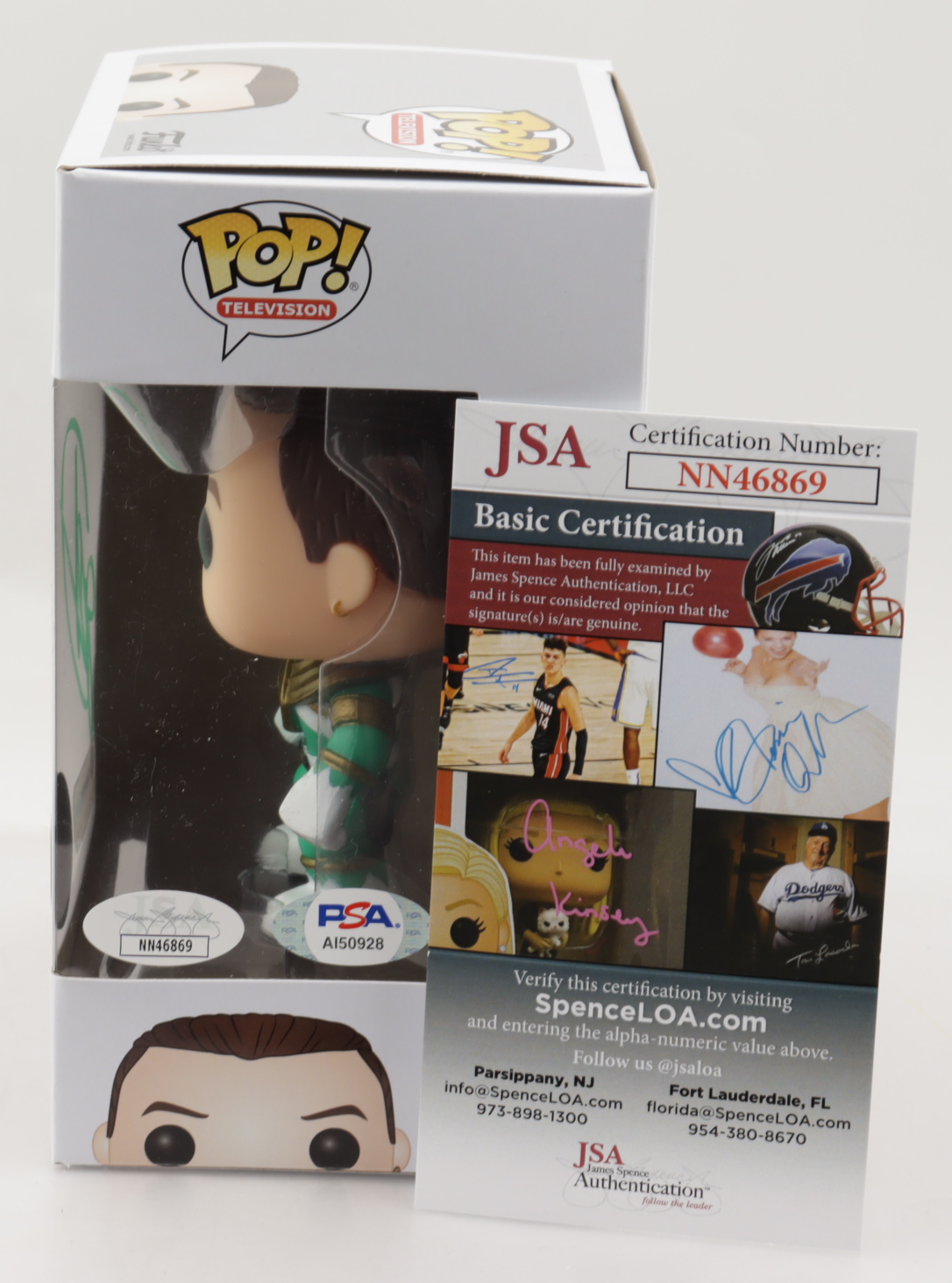 Jason David Frank Signed "Power Rangers" #669 Tommy Funko Pop! Vinyl Figure (JSA) at PristineAuction.com Jason David Frank Signed "Power Rangers" #669 Tommy Funko Pop! Vinyl Figure (JSA) at PristineAuction.com