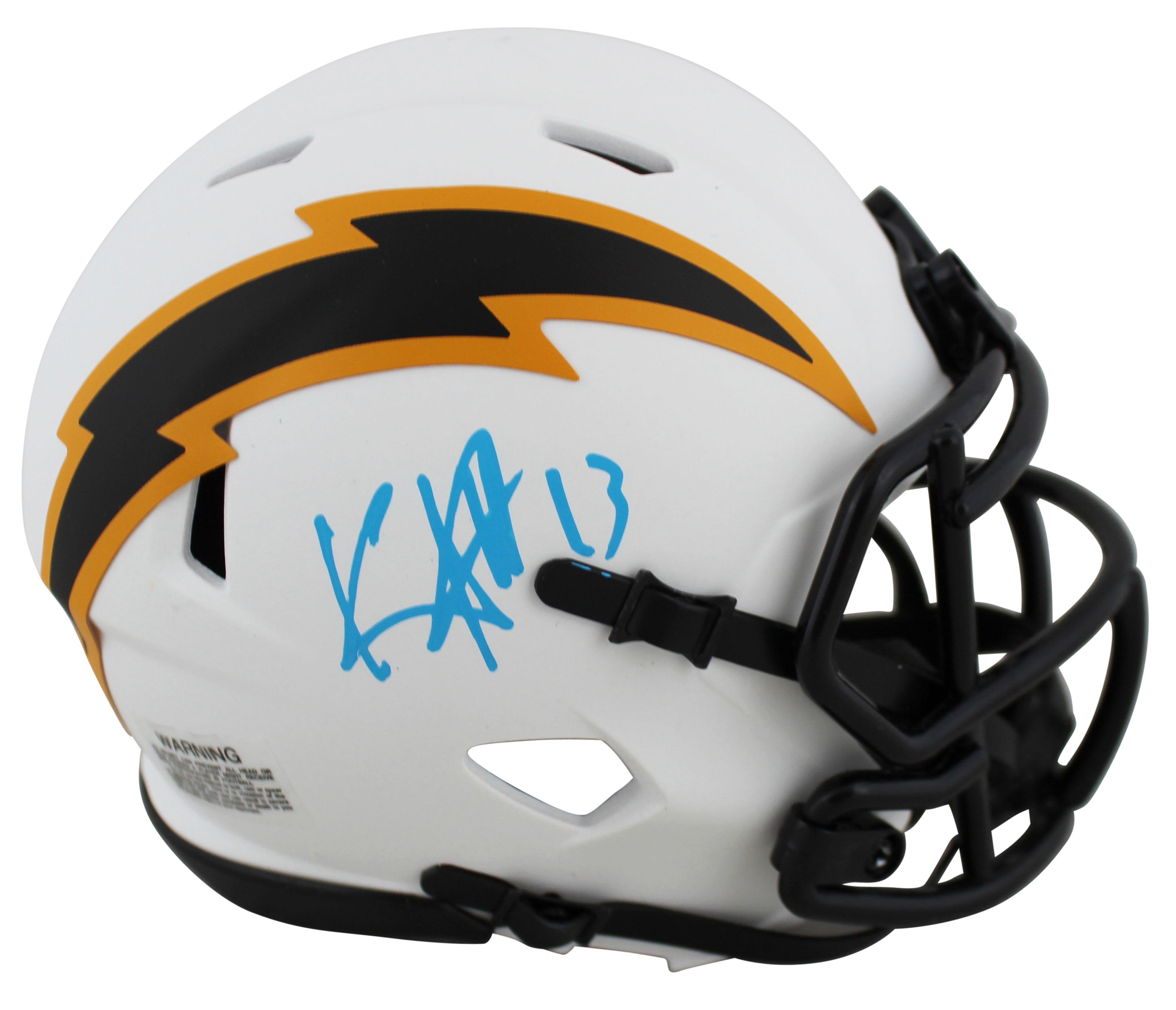 Keenan Allen Signed Chargers Lunar Eclipse Alternate Speed Mini Helmet (Beckett) at PristineAuction.com Keenan Allen Signed Chargers Lunar Eclipse Alternate Speed Mini Helmet (Beckett) at PristineAuction.com