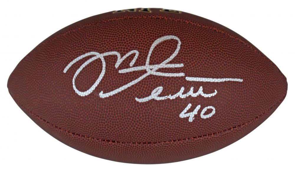 Mike Alstott Signed NFL Football (Beckett) at PristineAuction.com Mike Alstott Signed NFL Football (Beckett) at PristineAuction.com