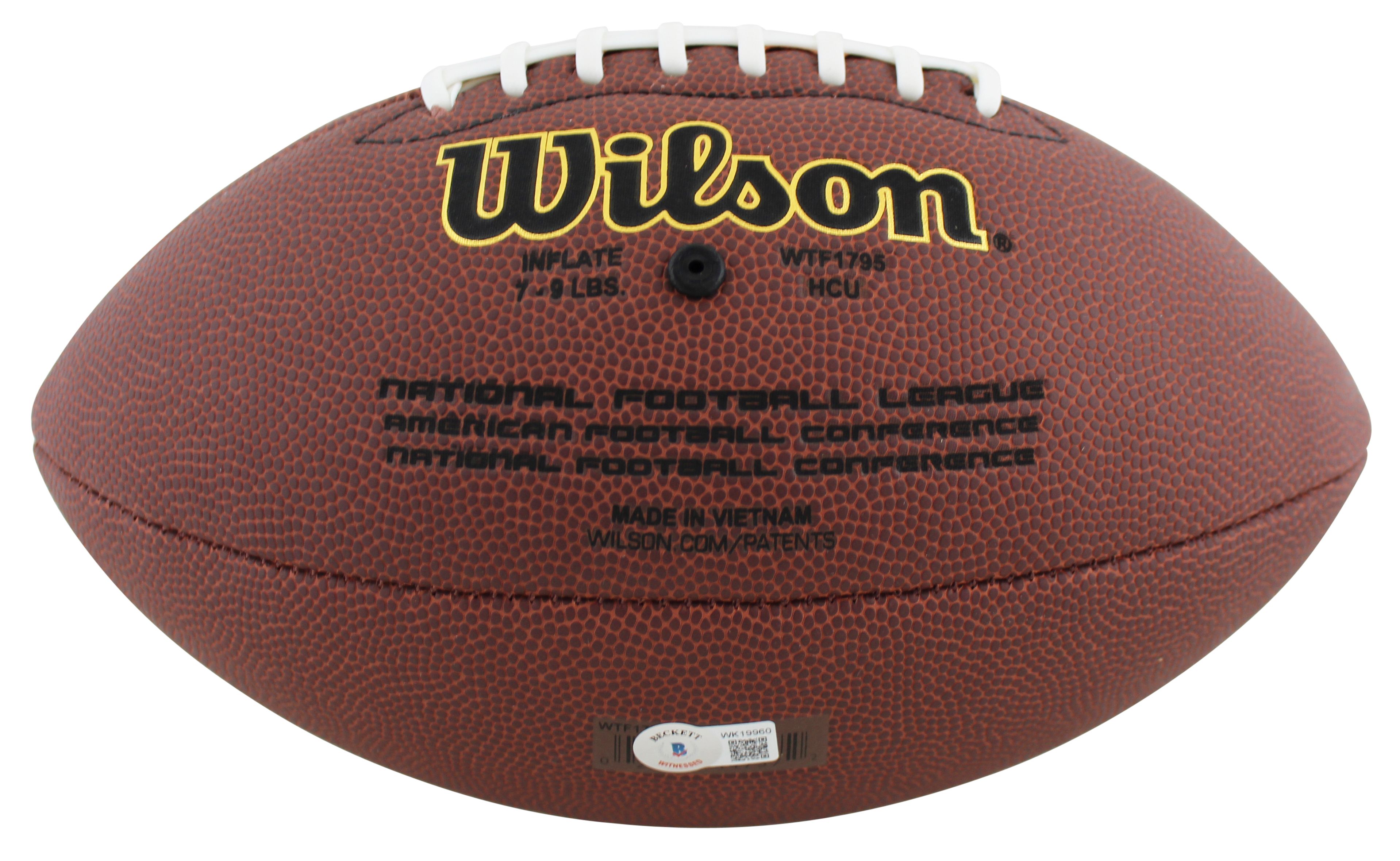 Mike Alstott Signed NFL Football (Beckett) at PristineAuction.com Mike Alstott Signed NFL Football (Beckett) at PristineAuction.com