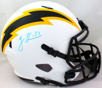 Rodney Harrison Signed Chargers Full-Size Lunar Eclipse Alternate Speed Helmet (Beckett) at PristineAuction.com