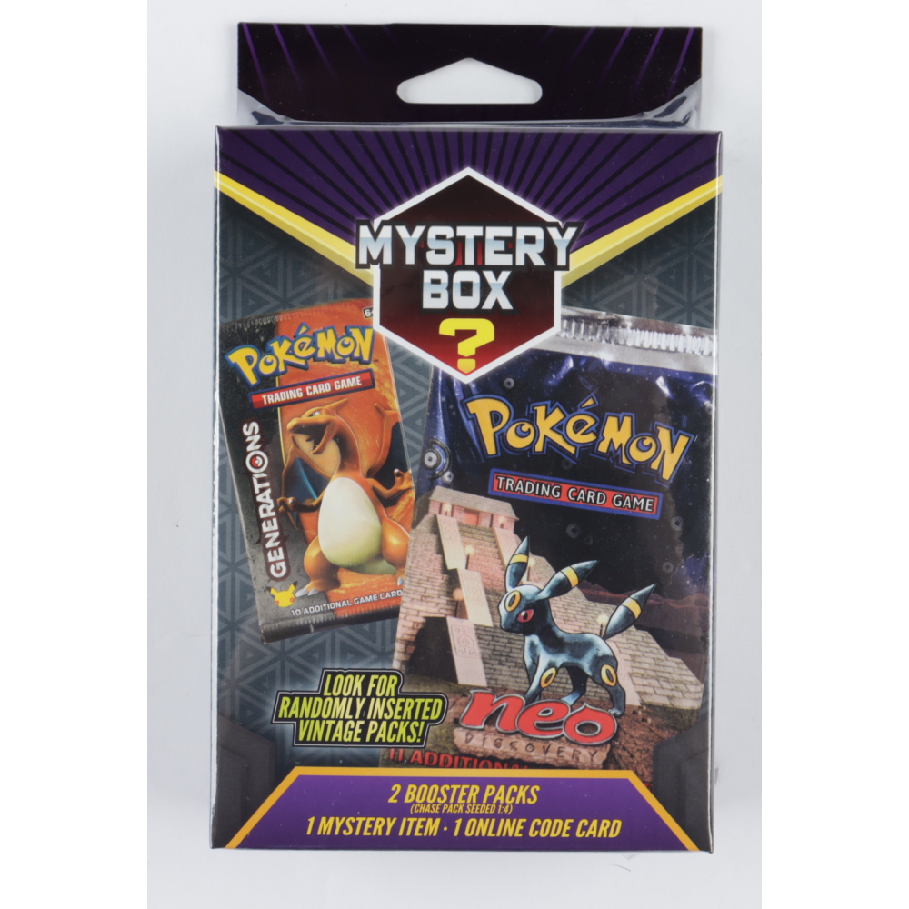 Pokemon Mystery Box Hanger Box with (2) Packs Pristine Auction