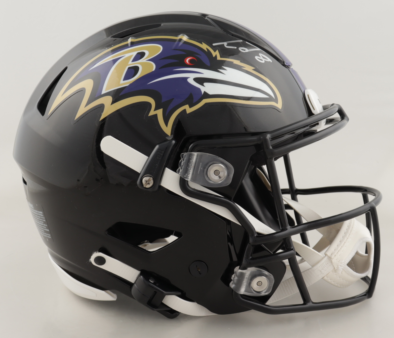 Lamar Jackson Signed Ravens Full-Size Authentic On-Field SpeedFlex Helmet (JSA COA) at PristineAuction.com Lamar Jackson Signed Ravens Full-Size Authentic On-Field SpeedFlex Helmet (JSA COA) at PristineAuction.com