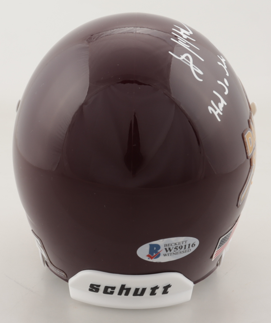 Brian Mitchell Signed Mini Helmet Inscribed "Hail To The Redskins" (Beckett COA) at PristineAuction.com Brian Mitchell Signed Mini Helmet Inscribed "Hail To The Redskins" (Beckett COA) at PristineAuction.com