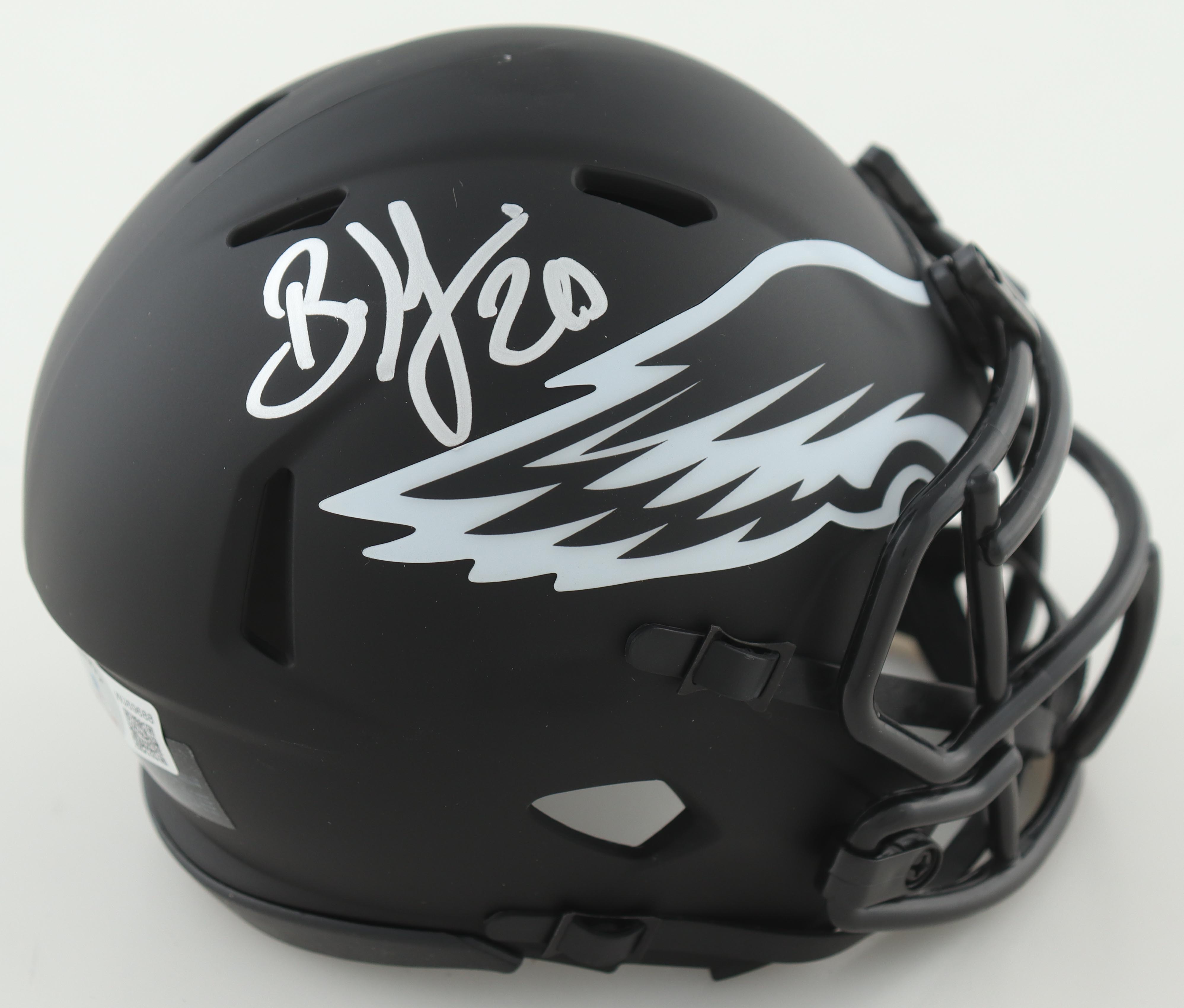 Brian Dawkins Signed Eagles Eclipse Alternate Speed Mini Helmet (Beckett) at PristineAuction.com Brian Dawkins Signed Eagles Eclipse Alternate Speed Mini Helmet (Beckett) at PristineAuction.com