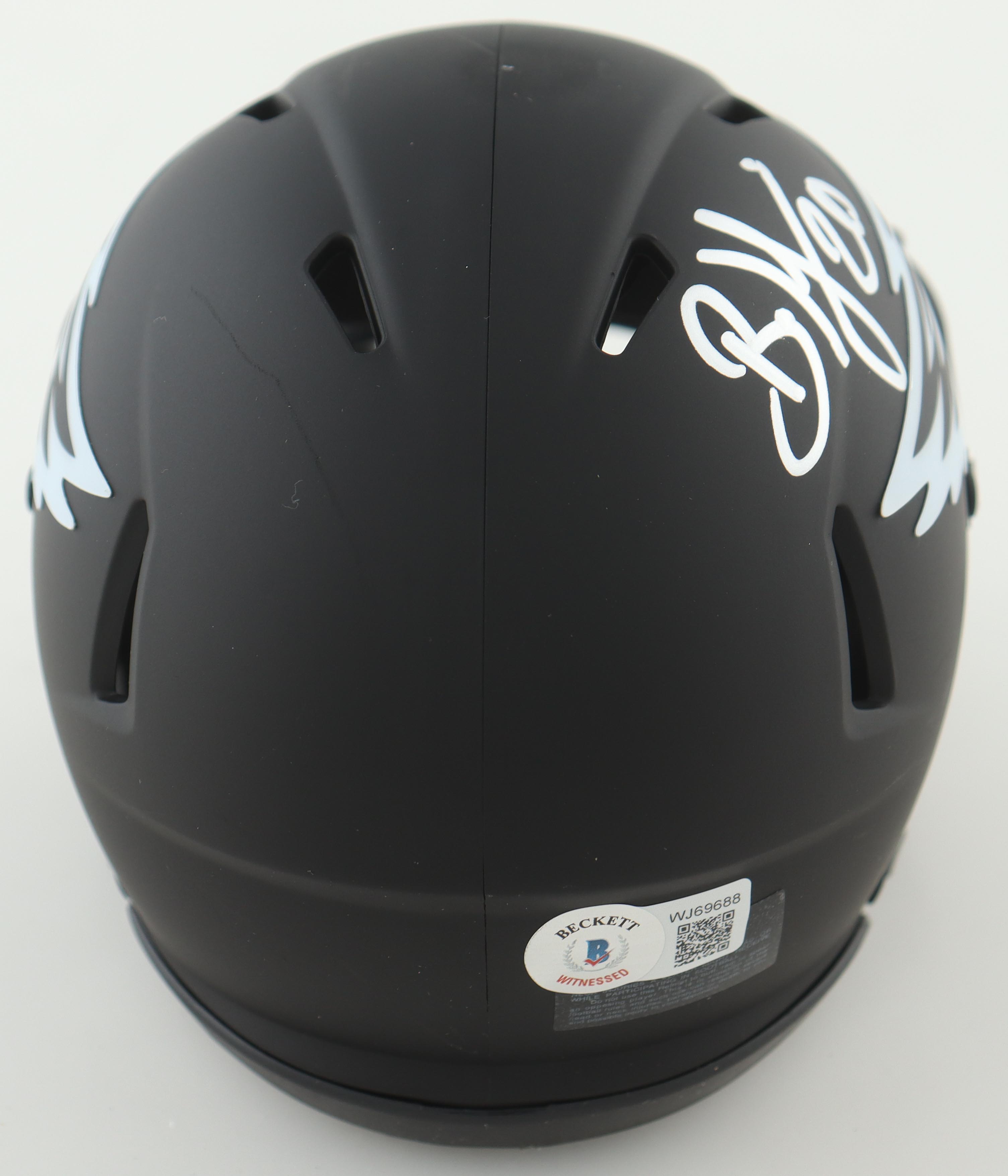 Brian Dawkins Signed Eagles Eclipse Alternate Speed Mini Helmet (Beckett) at PristineAuction.com Brian Dawkins Signed Eagles Eclipse Alternate Speed Mini Helmet (Beckett) at PristineAuction.com