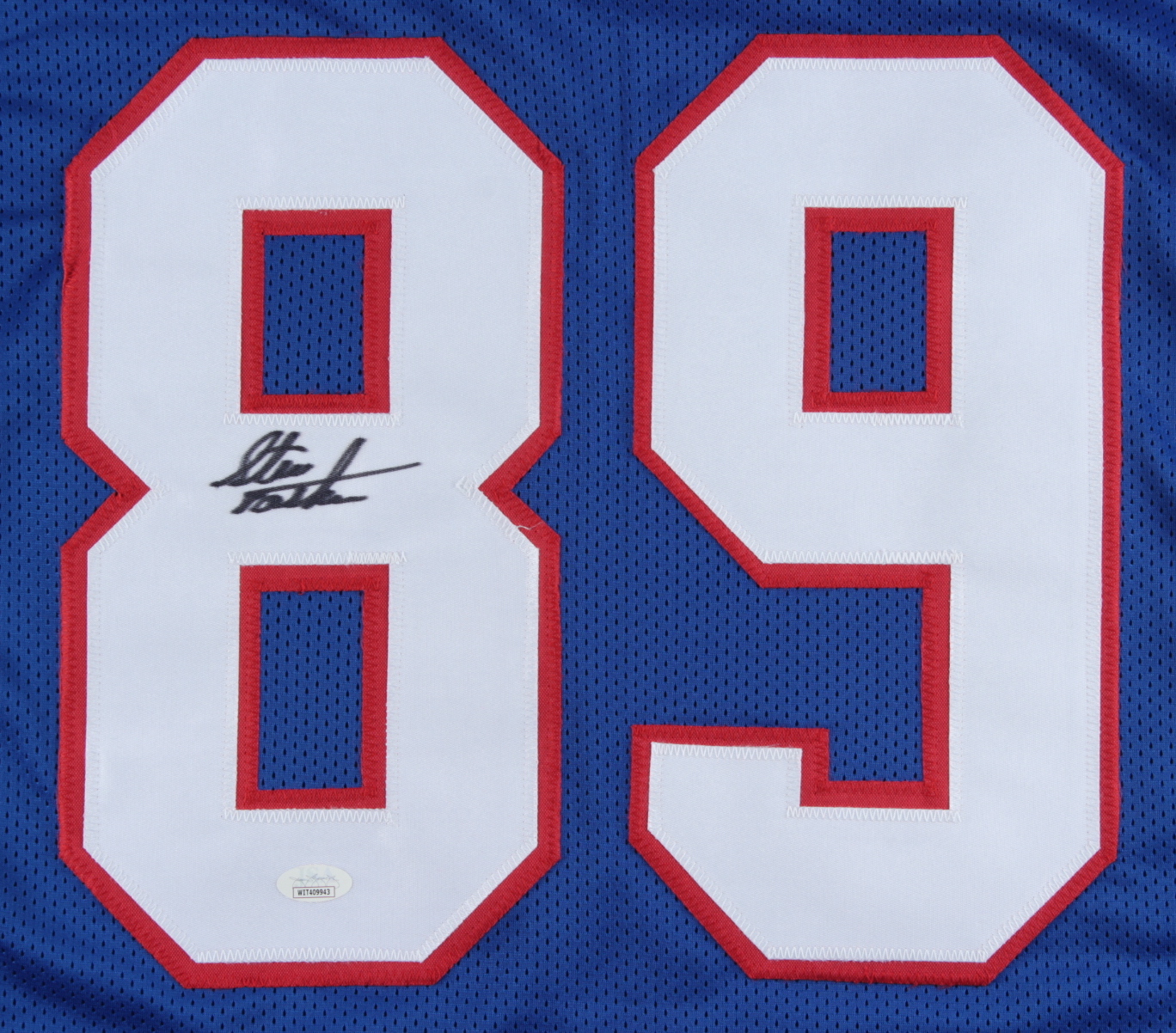 Steve Tasker Signed Jersey (JSA COA) at PristineAuction.com Steve Tasker Signed Jersey (JSA COA) at PristineAuction.com