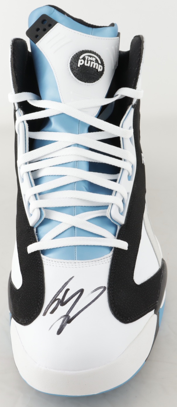 Shaquille O'Neal Signed Reebok “The Pump” Game Model Size 22 Basketball Shoe (Fanatics Hologram) at PristineAuction.com Shaquille O'Neal Signed Reebok “The Pump” Game Model Size 22 Basketball Shoe (Fanatics Hologram) at PristineAuction.com