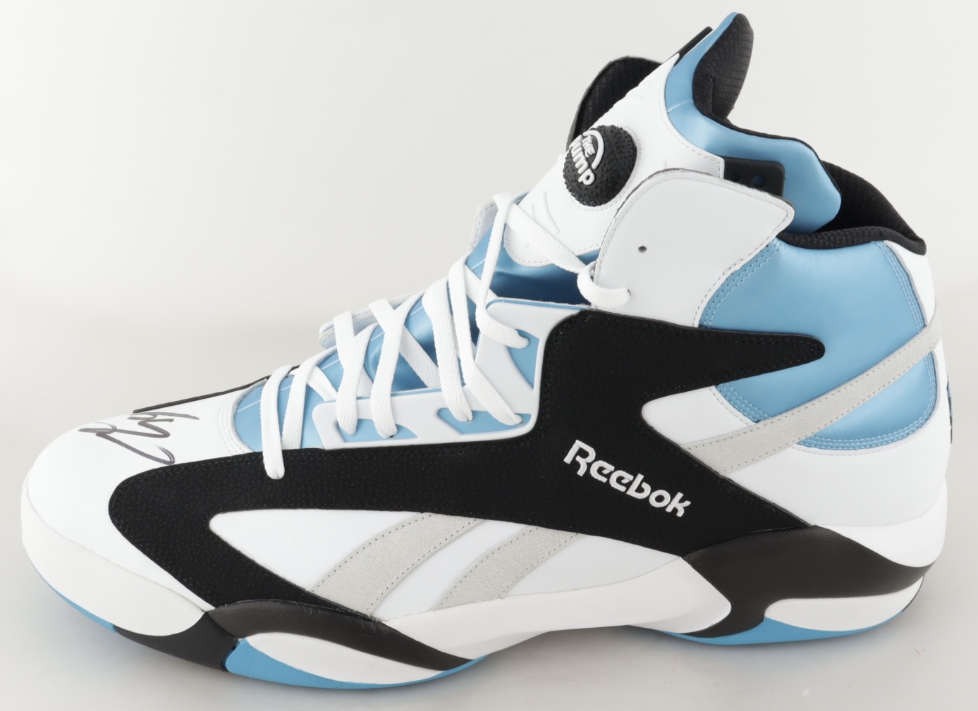 Shaquille O'Neal Signed Reebok “The Pump” Game Model Size 22 Basketball Shoe (Fanatics Hologram) at PristineAuction.com Shaquille O'Neal Signed Reebok “The Pump” Game Model Size 22 Basketball Shoe (Fanatics Hologram) at PristineAuction.com
