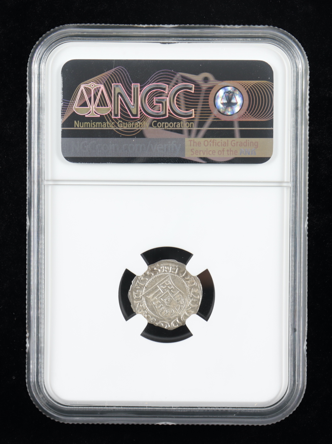 Ferdinand II (1526-1564) Hungary Denar Medieval Silver Coin (NGC MS63) at PristineAuction.com Ferdinand II (1526-1564) Hungary Denar Medieval Silver Coin (NGC MS63) at PristineAuction.com