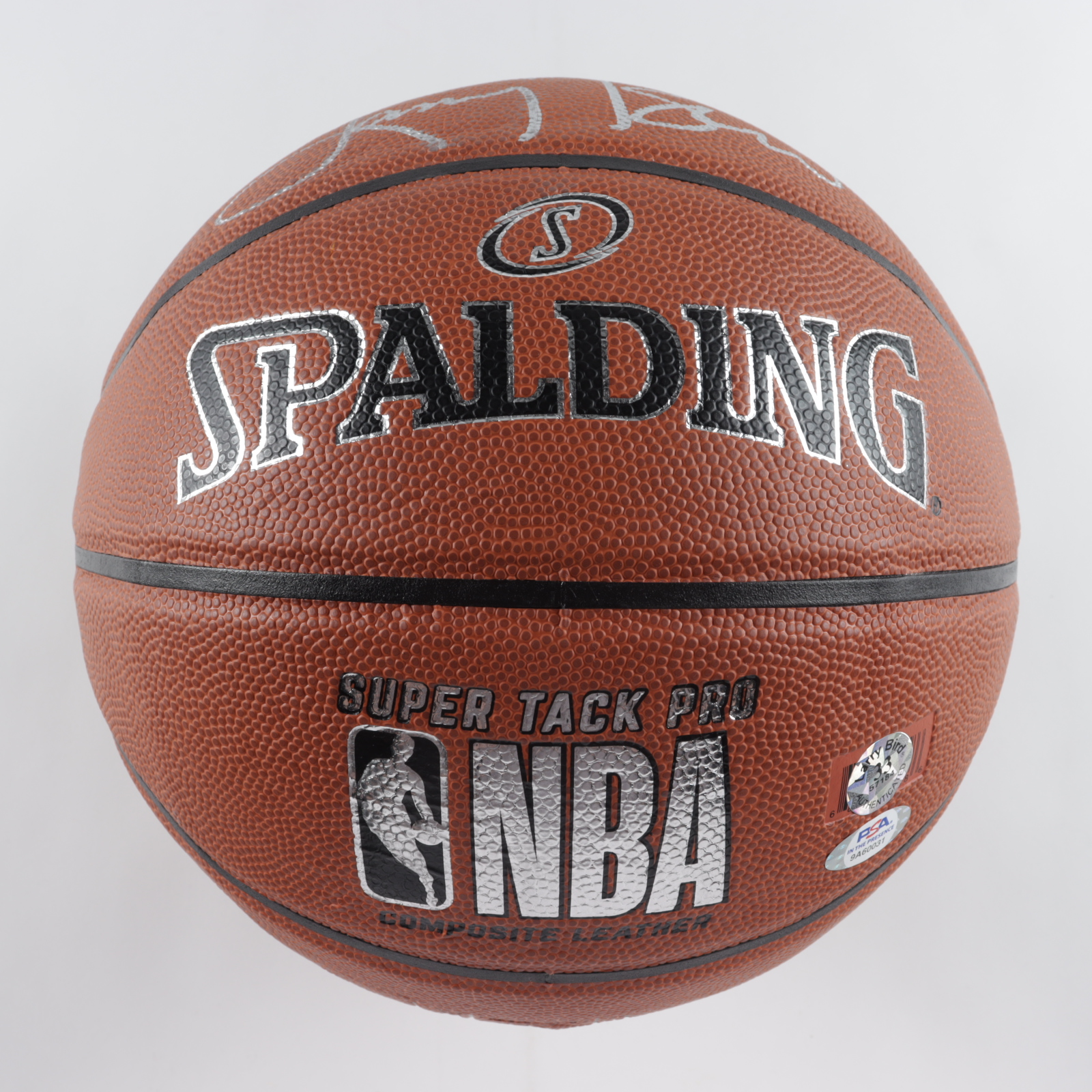 Larry Bird Signed NBA Basketball (PSA COA & Bird Hologram) at PristineAuction.com Larry Bird Signed NBA Basketball (PSA COA & Bird Hologram) at PristineAuction.com