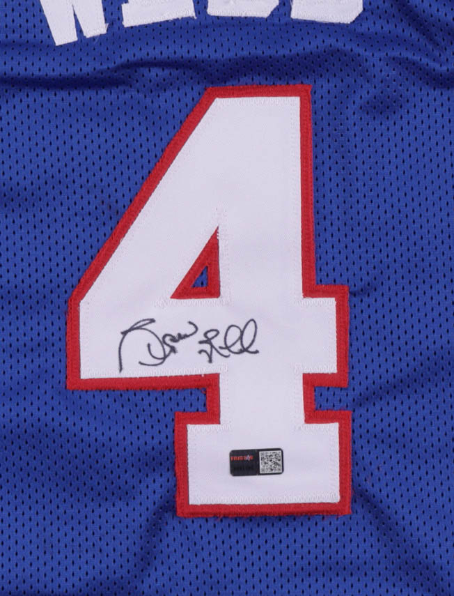 Spud Webb Signed Jersey (TriStar Hologram) at PristineAuction.com Spud Webb Signed Jersey (TriStar Hologram) at PristineAuction.com