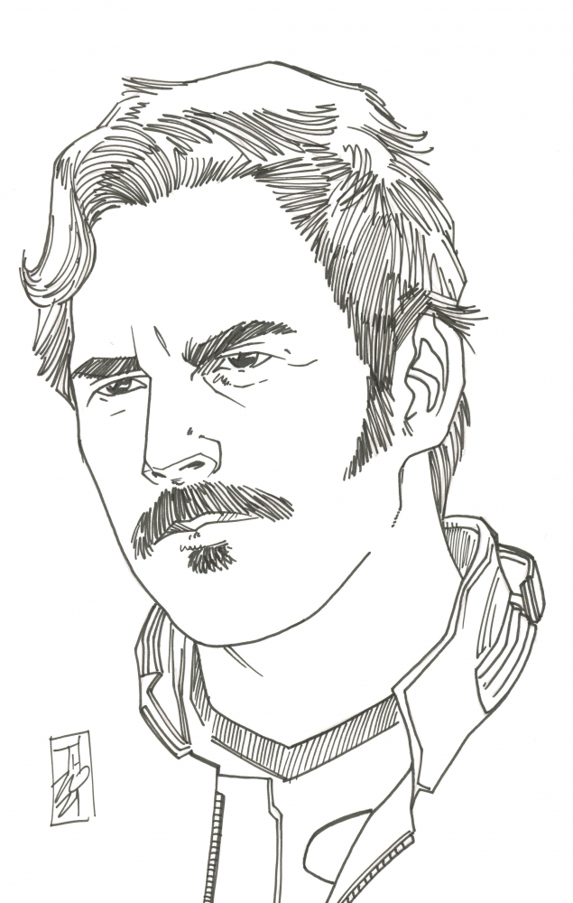 Tom Hodges StarLord Peter Quill "Guardians of the Galaxy