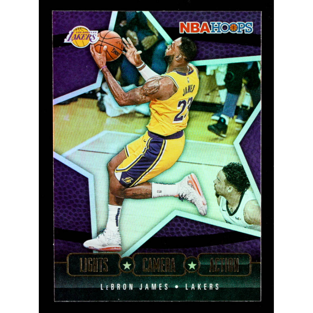 lebron james lights camera action