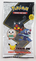 Pokemon TCG: Train On First Partner Pack- 25th Anniversary with (2) Packs at PristineAuction.com