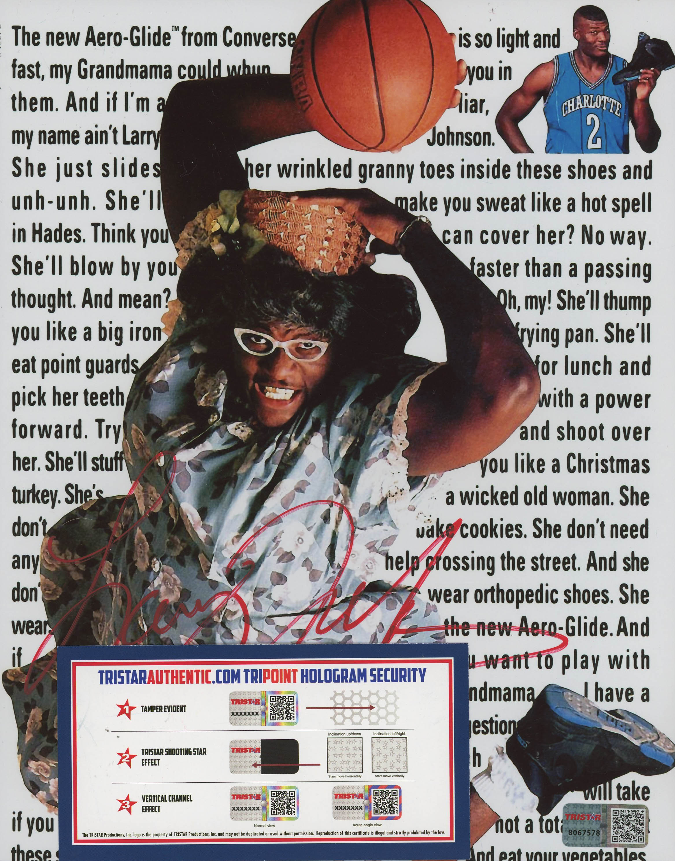 Larry Johnson Signed "Family Matters" 8x10 Photo (TriStar Hologram) at PristineAuction.com Larry Johnson Signed "Family Matters" 8x10 Photo (TriStar Hologram) at PristineAuction.com