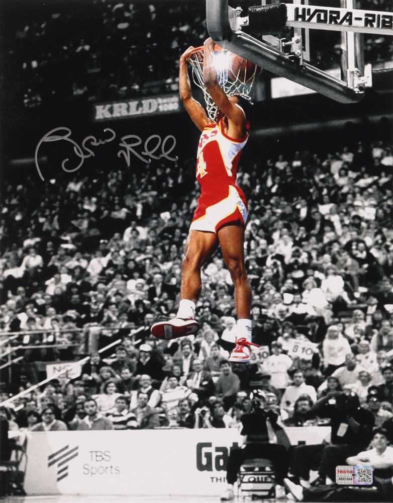 Spud Webb Signed Hawks 11x14 Photo (TriStar Hologram) at PristineAuction.com Spud Webb Signed Hawks 11x14 Photo (TriStar Hologram) at PristineAuction.com