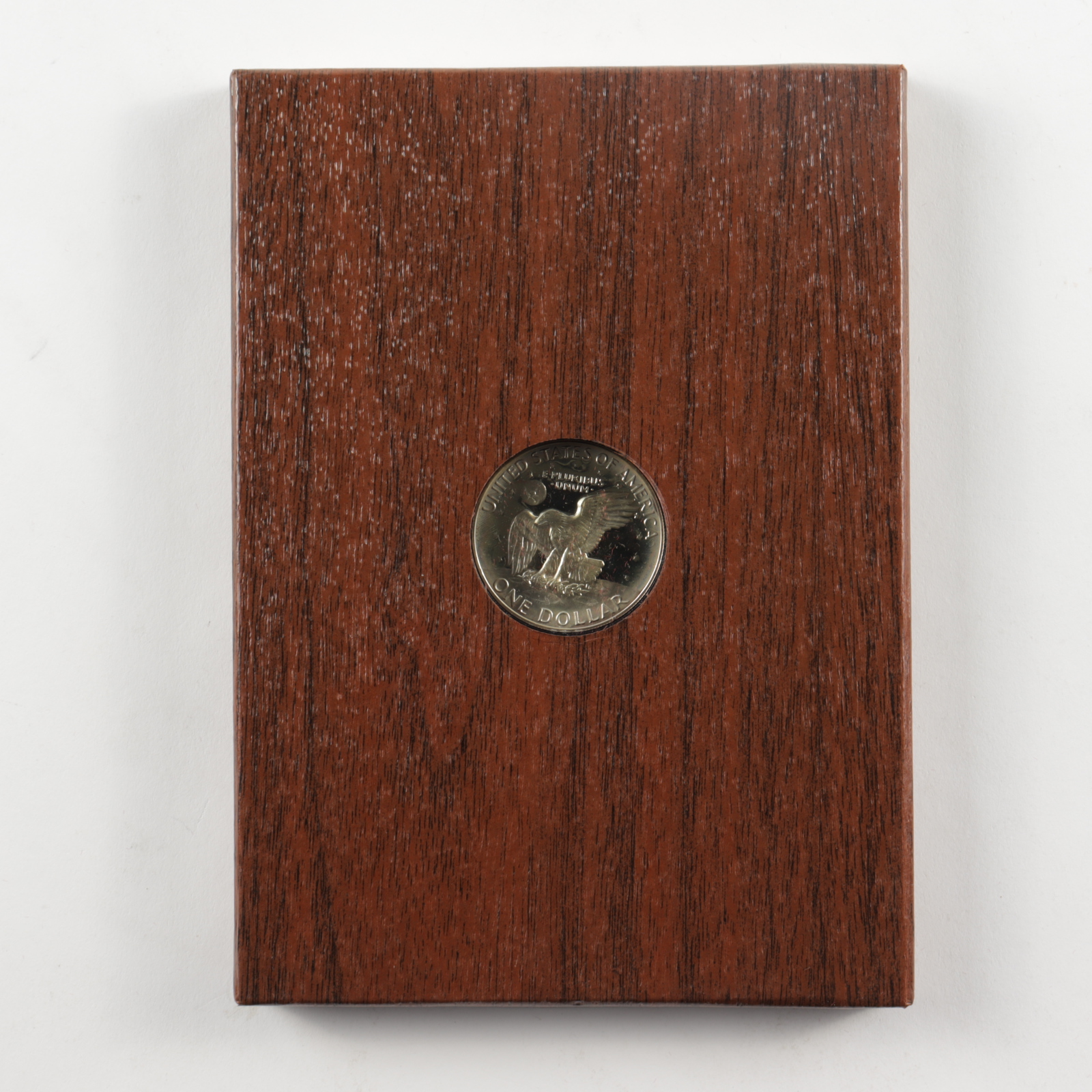 1974-S Eisenhower "Ike" $1 Dollar Coin with Display Case at PristineAuction.com 1974-S Eisenhower "Ike" $1 Dollar Coin with Display Case at PristineAuction.com