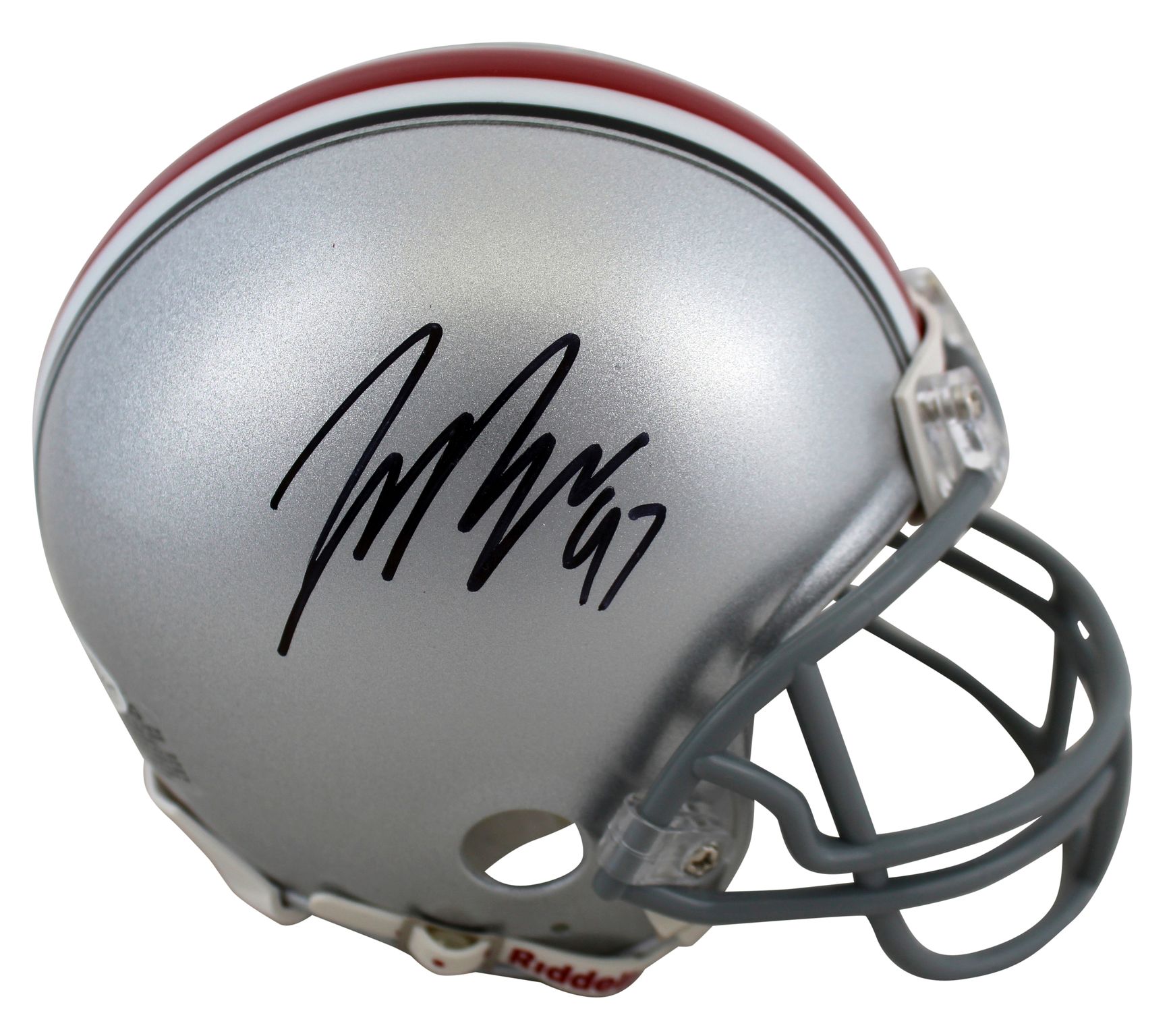 Joey Bosa Signed Ohio State Buckeyes Mini Helmet (Beckett) at PristineAuction.com Joey Bosa Signed Ohio State Buckeyes Mini Helmet (Beckett) at PristineAuction.com