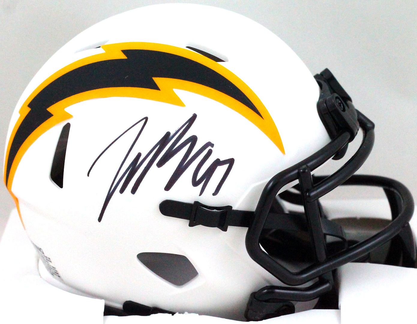 Joey Bosa Signed Chargers Lunar Eclipse Alternate Speed Mini Helmet (Beckett) at PristineAuction.com Joey Bosa Signed Chargers Lunar Eclipse Alternate Speed Mini Helmet (Beckett) at PristineAuction.com