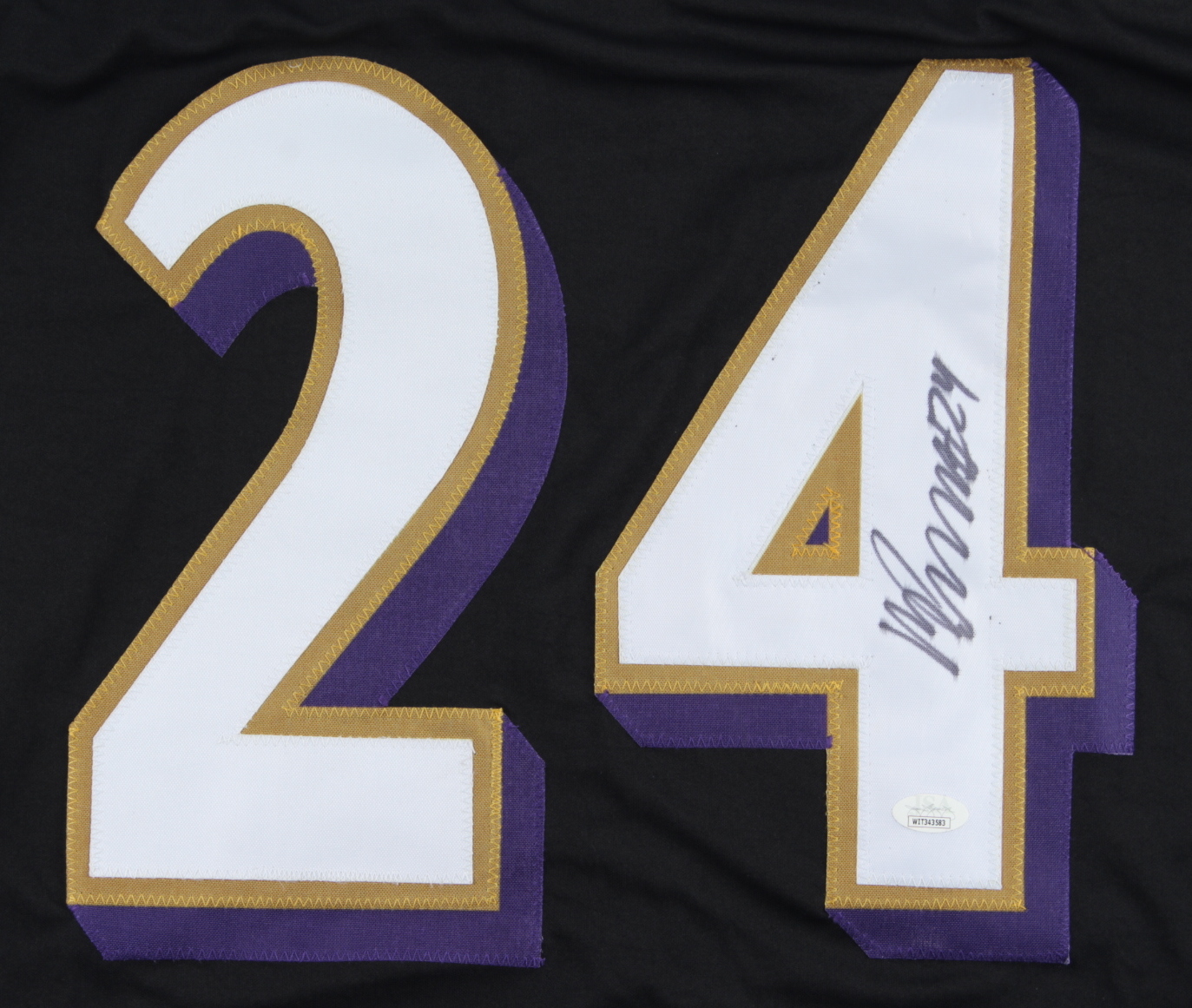 Marcus Peters Signed Jersey (JSA Hologram) (See Description) at PristineAuction.com Marcus Peters Signed Jersey (JSA Hologram) (See Description) at PristineAuction.com