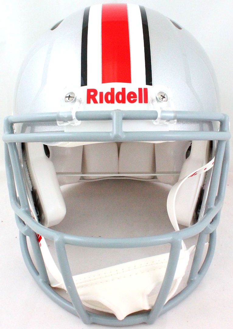 Joey Bosa & Nick Bosa Signed Ohio State Buckeyes Full-Size Authentic On-Field Speed Helmet (Beckett) at PristineAuction.com Joey Bosa & Nick Bosa Signed Ohio State Buckeyes Full-Size Authentic On-Field Speed Helmet (Beckett) at PristineAuction.com