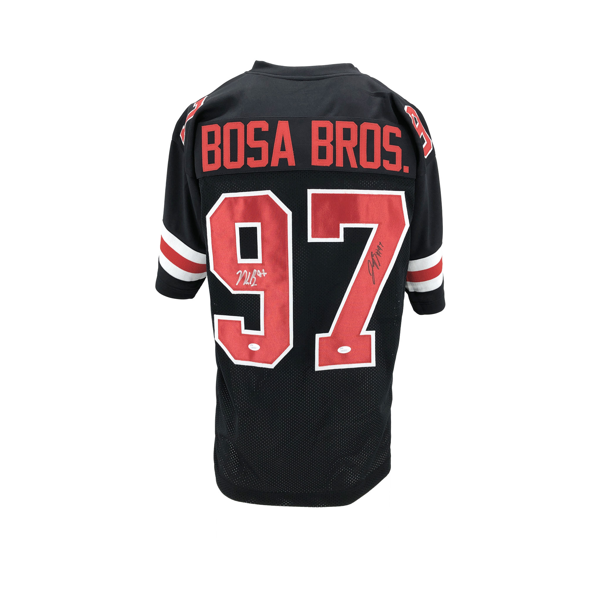 Joey Bosa & Nick Bosa Signed Jersey (JSA COA) at PristineAuction.com Joey Bosa & Nick Bosa Signed Jersey (JSA COA) at PristineAuction.com