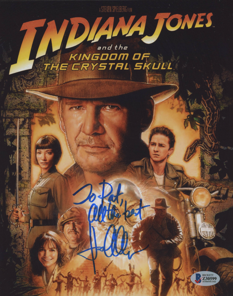Karen Allen Signed "Indiana Jones and the Kingdom Of The Crystal Skull
