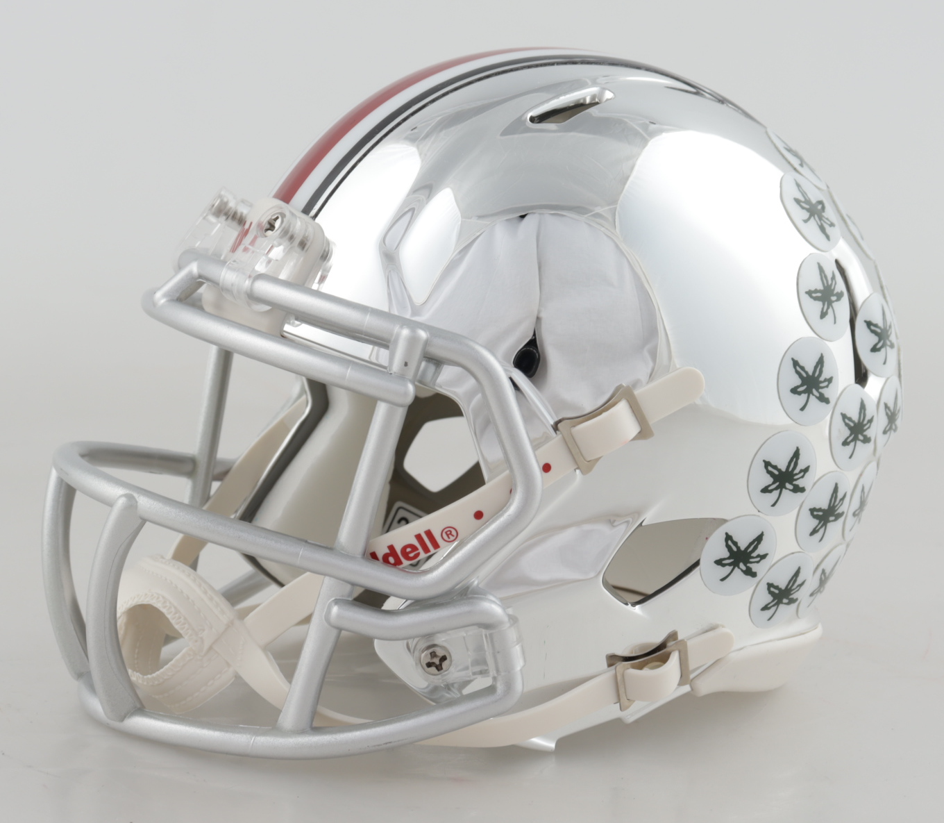 Justin Fields Signed Ohio State Buckeyes Chrome Speed Mini Helmet (JSA COA) at PristineAuction.com Justin Fields Signed Ohio State Buckeyes Chrome Speed Mini Helmet (JSA COA) at PristineAuction.com
