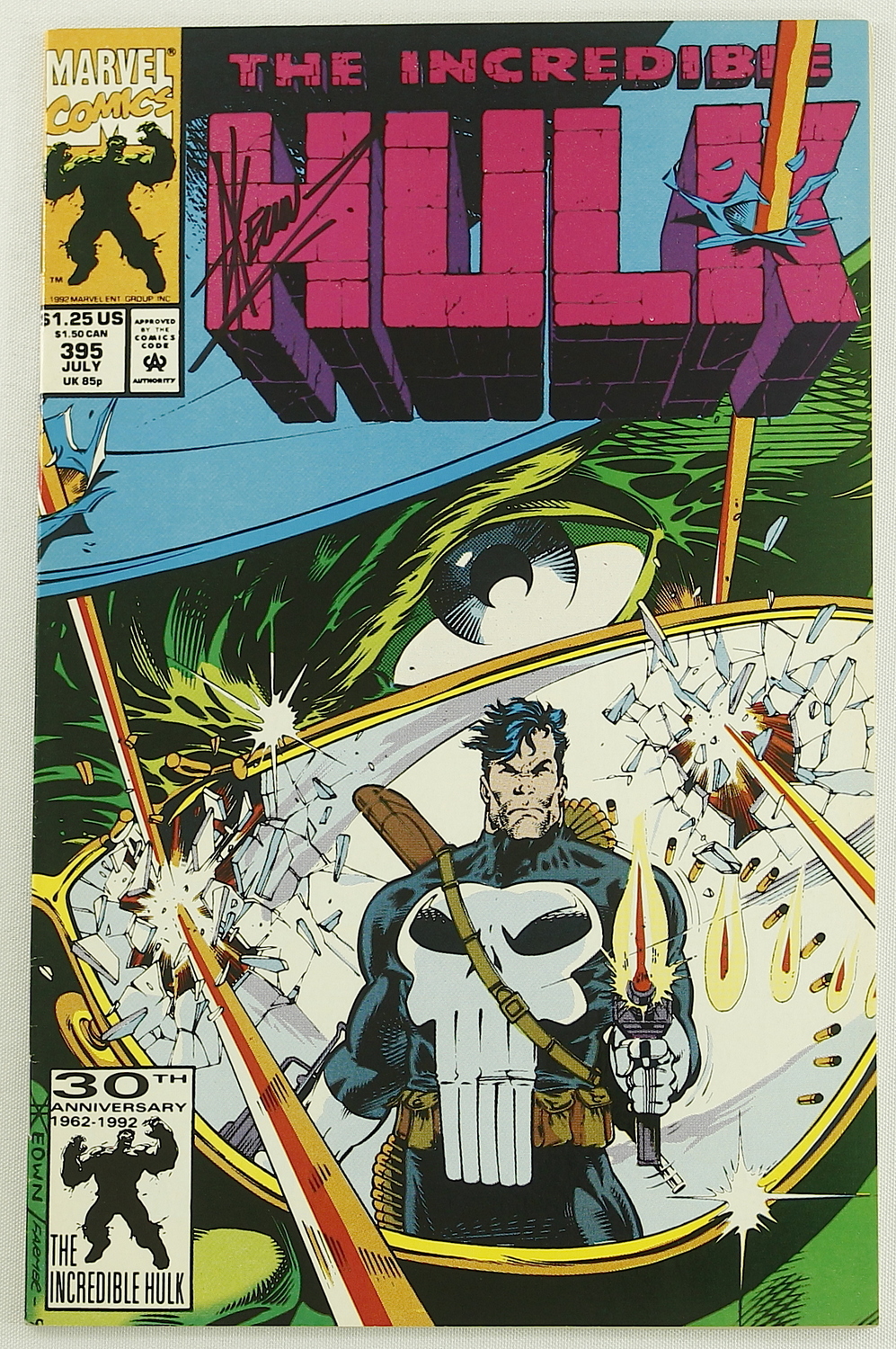 Dale Keown Signed The Incredible Hulk Marvel Comic Book (PA LOA) at PristineAuction.com Dale Keown Signed The Incredible Hulk Marvel Comic Book (PA LOA) at PristineAuction.com