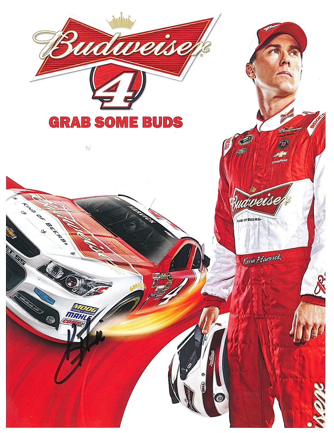 Kevin Harvick Signed 2014 NASCAR Hero Card (PA LOA) at PristineAuction.com Kevin Harvick Signed 2014 NASCAR Hero Card (PA LOA) at PristineAuction.com